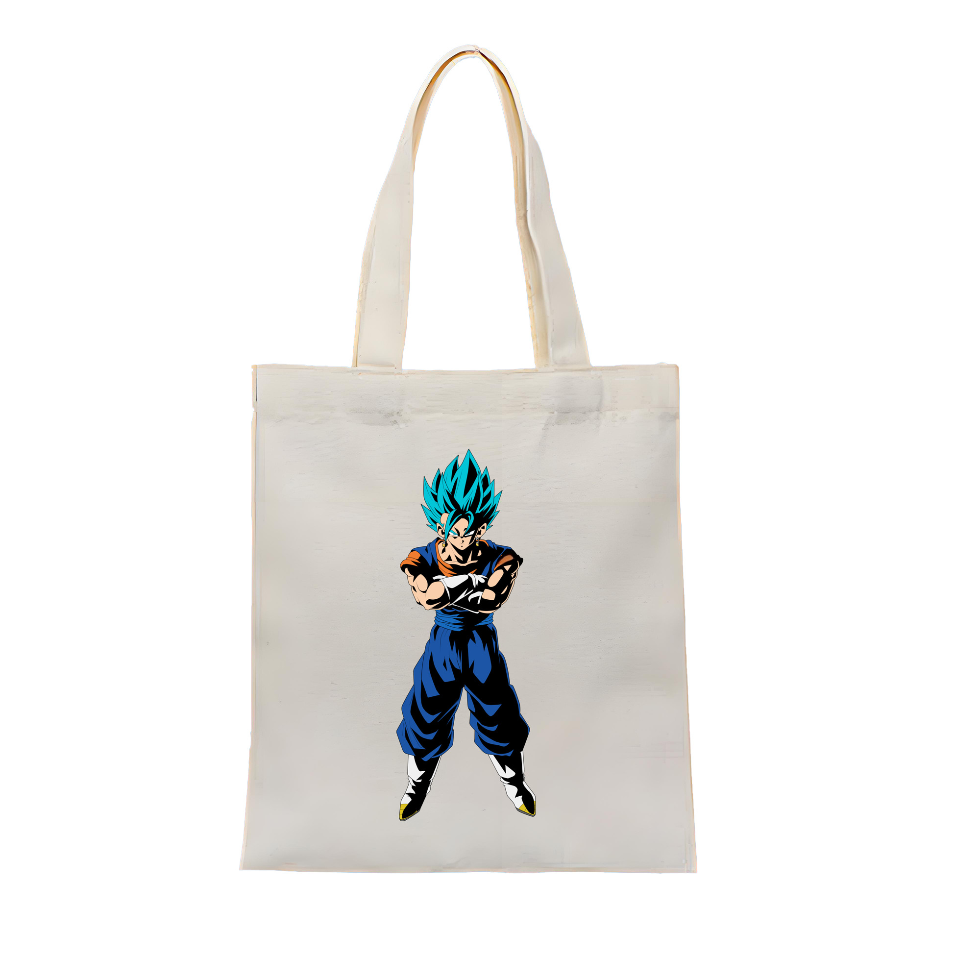（画像用） ドラゴンボール ベジット DRAGON BALL Vegetto 縦型キャンバス生地手提げバッグ　トートバッグ