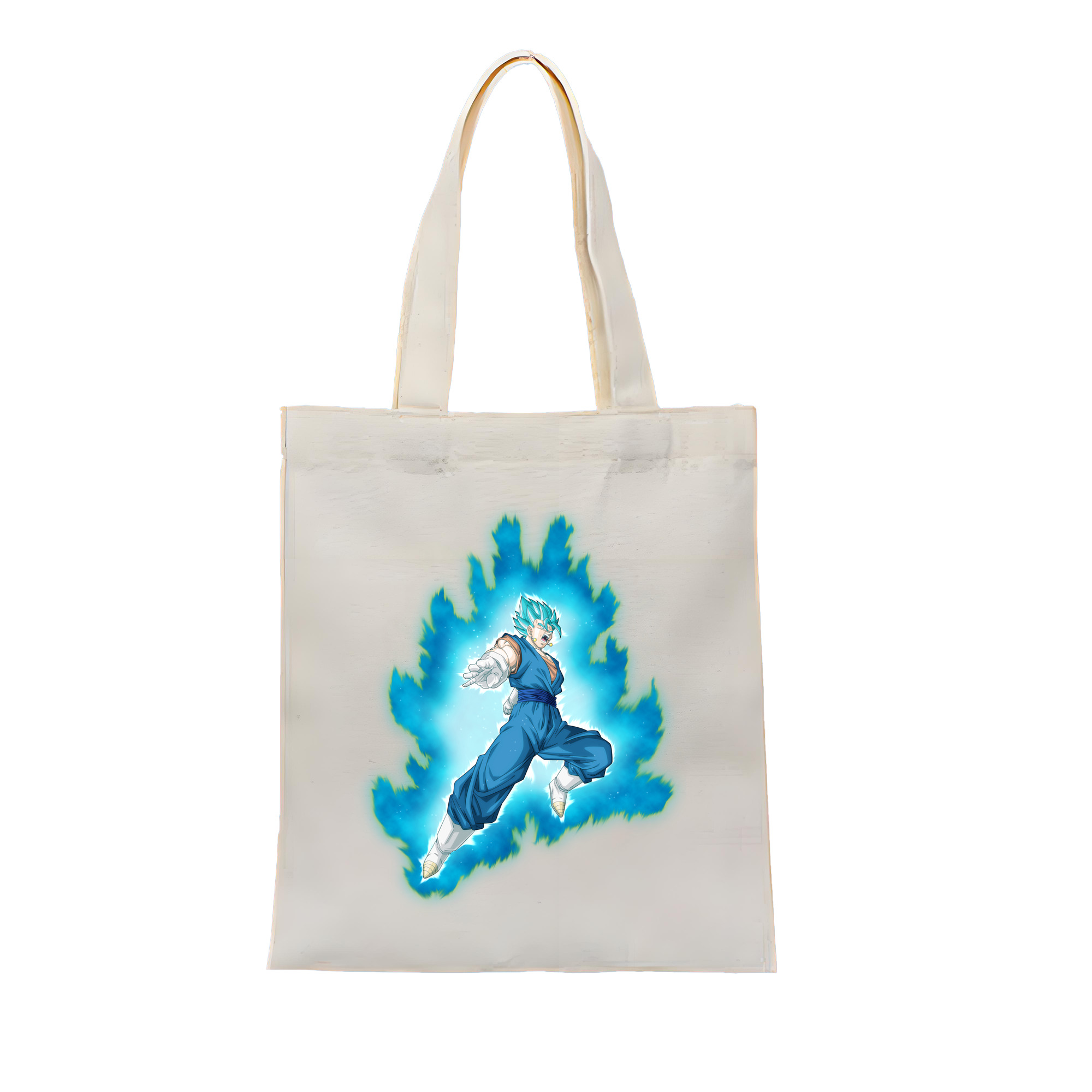 （画像用） ドラゴンボール ベジット DRAGON BALL Vegetto 縦型キャンバス生地手提げバッグ　トートバッグ