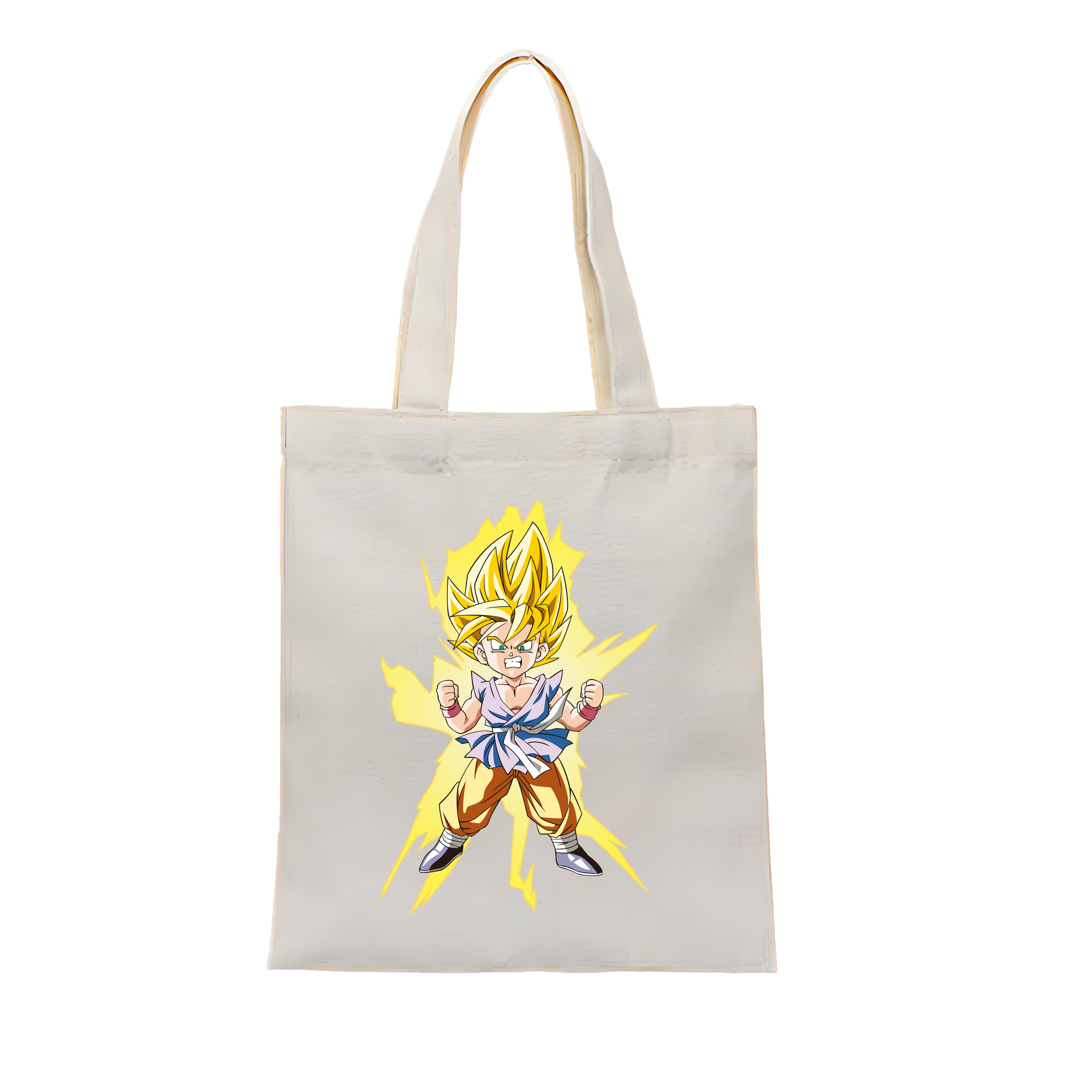 （画像用） ドラゴンボール ベジット DRAGON BALL Vegetto 縦型キャンバス生地手提げバッグ　トートバッグ