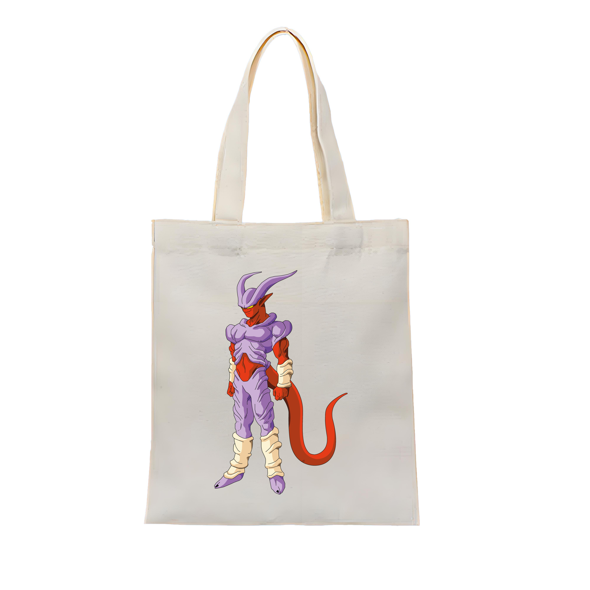 （画像用） ドラゴンボール ジャネンバ DRAGON BALL Janemba 縦型キャンバス生地手提げバッグ　トートバッグ