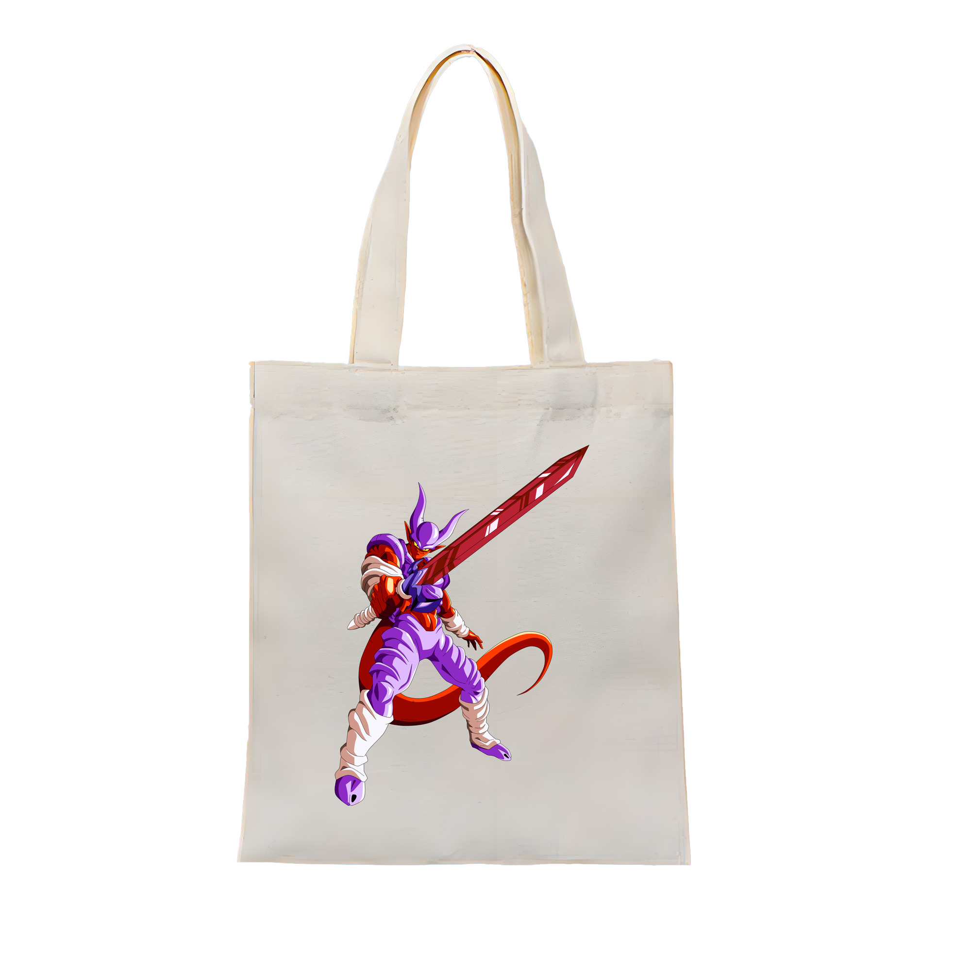 （画像用） ドラゴンボール ジャネンバ DRAGON BALL Janemba 縦型キャンバス生地手提げバッグ　トートバッグ