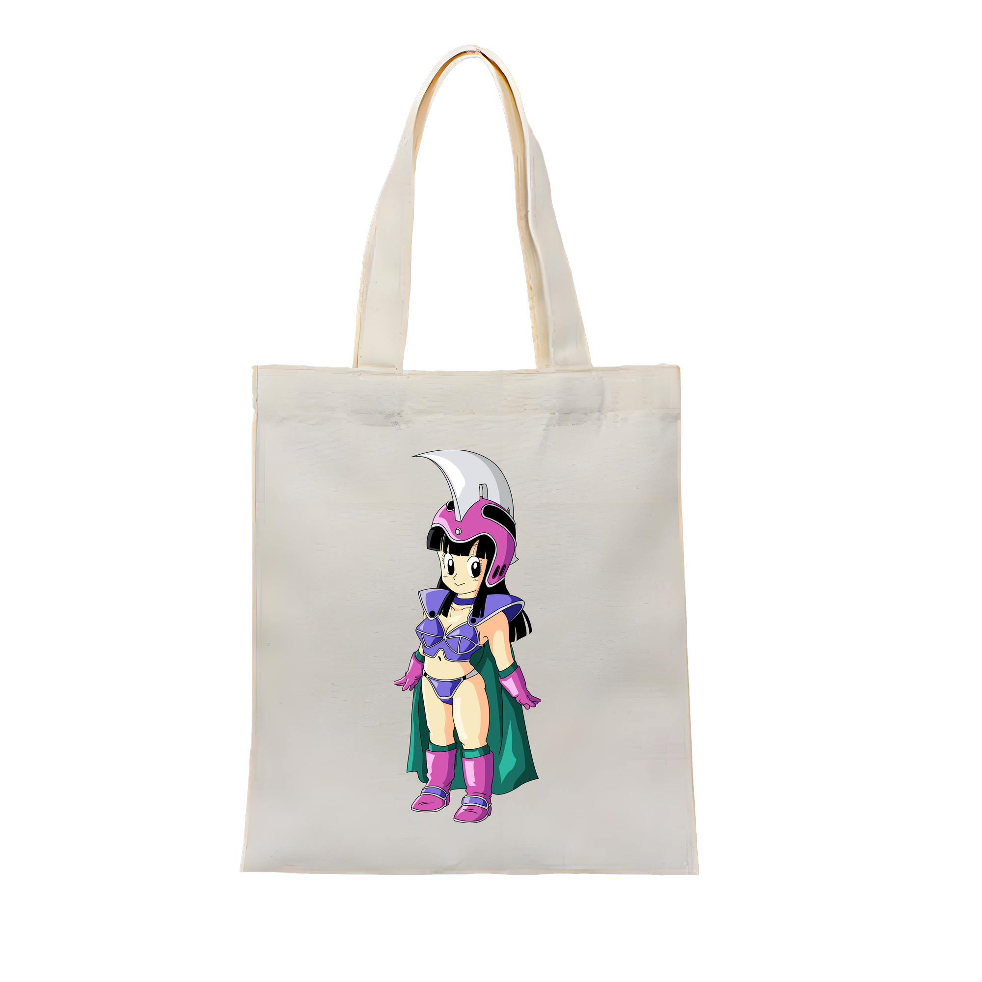 （画像用） ドラゴンボール チチ DRAGON BALL Chichi 縦型キャンバス生地手提げバッグ　トートバッグ