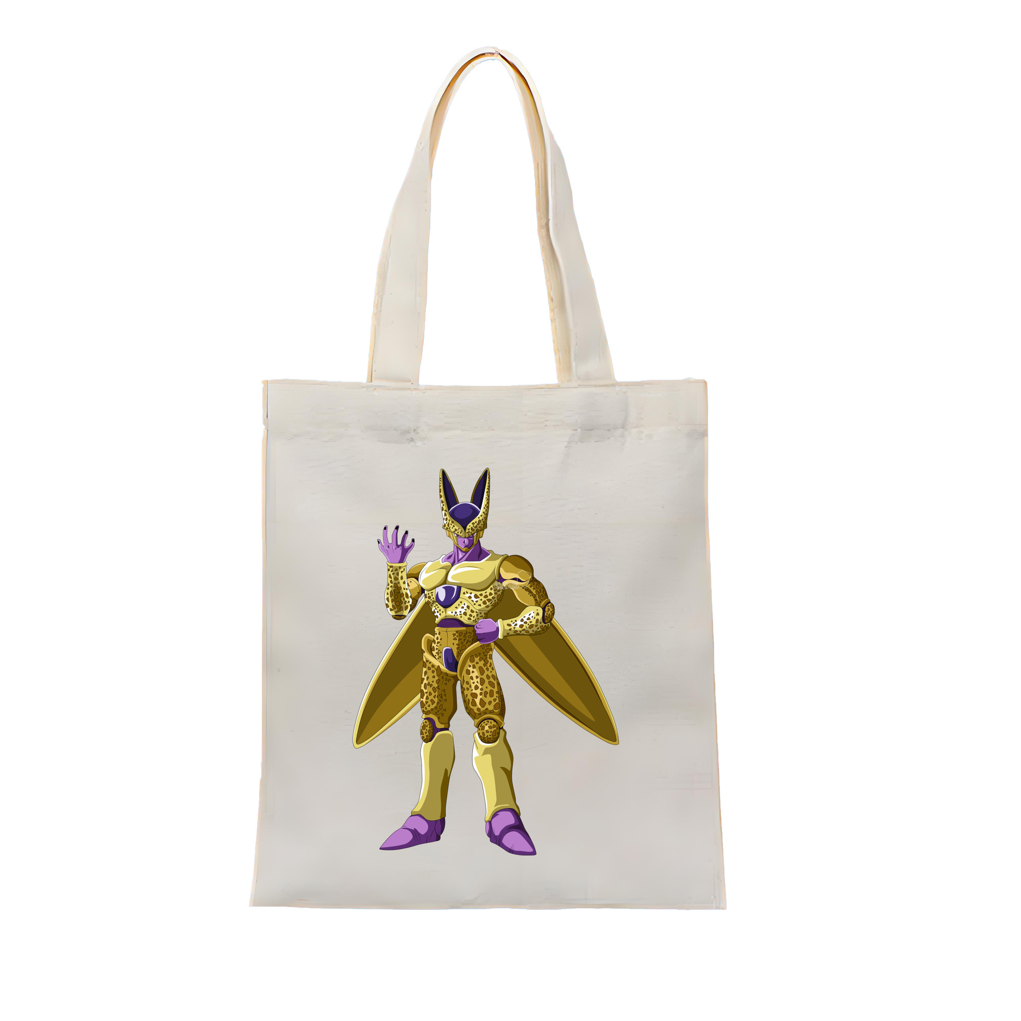 （画像用） ドラゴンボール セル DRAGON BALL Cell 縦型キャンバス生地手提げバッグ　トートバッグ