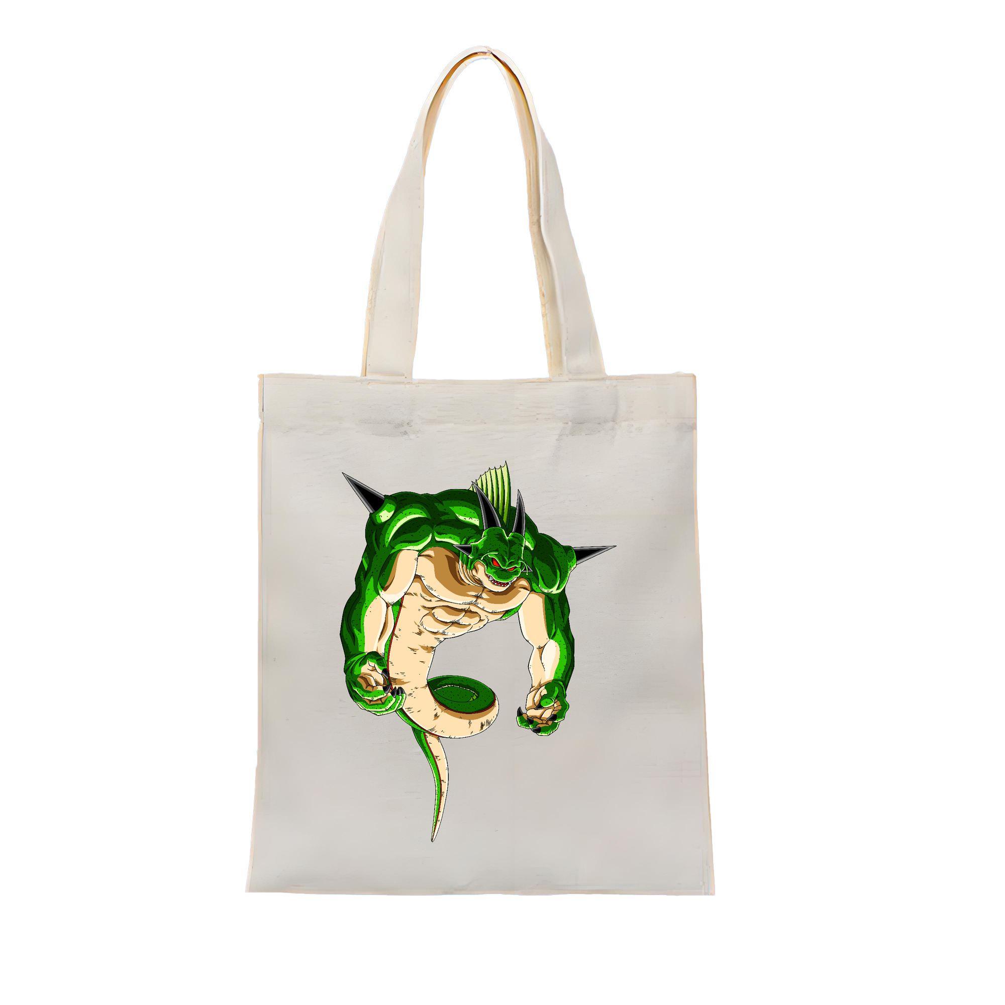 （画像用） ドラゴンボール 神龍 シェンロン DRAGON BALL Shenron 縦型キャンバス生地手提げバッグ　トートバッグ