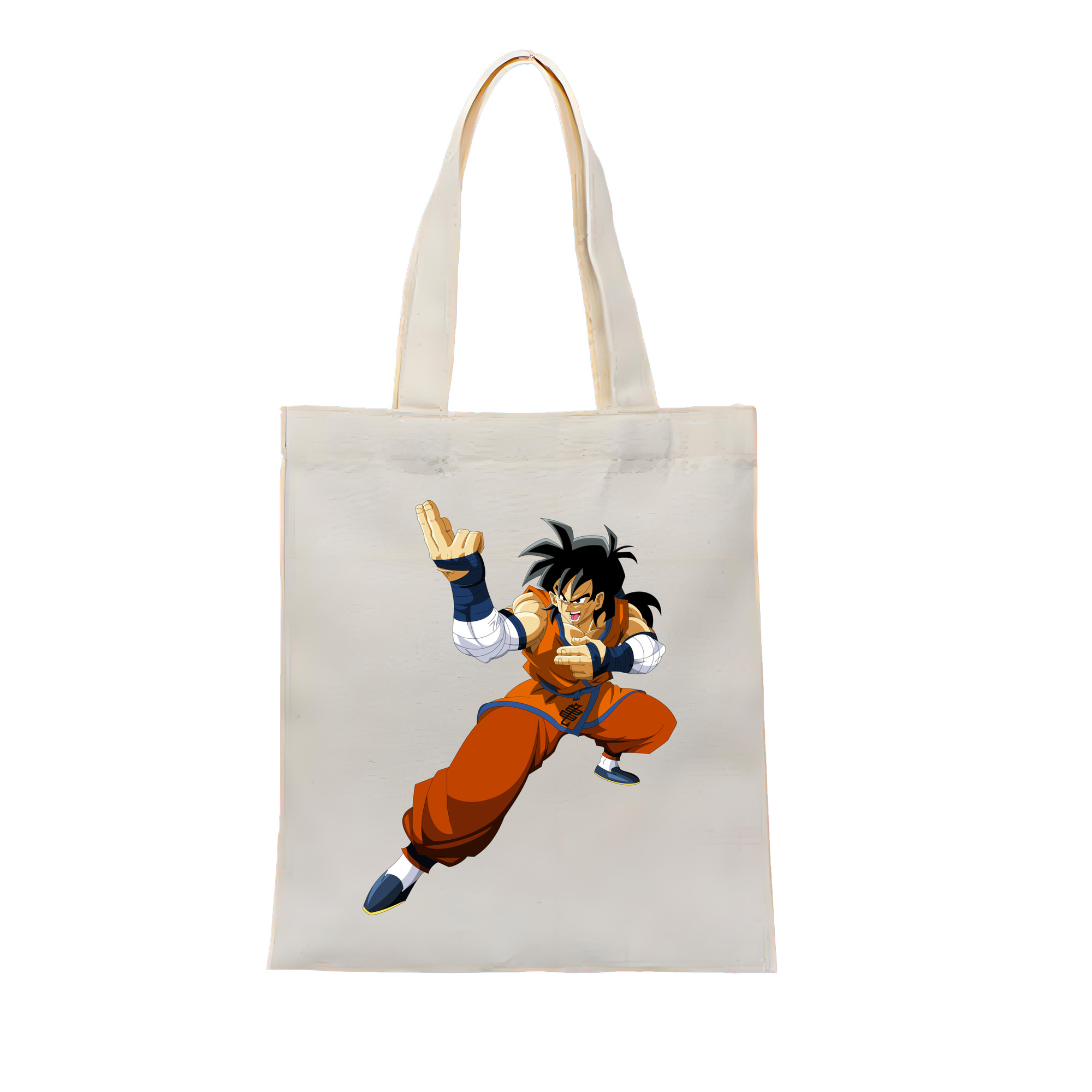 （画像用） ドラゴンボール ヤムチャ DRAGON BALL Yamcha 縦型キャンバス生地手提げバッグ　トートバッグ
