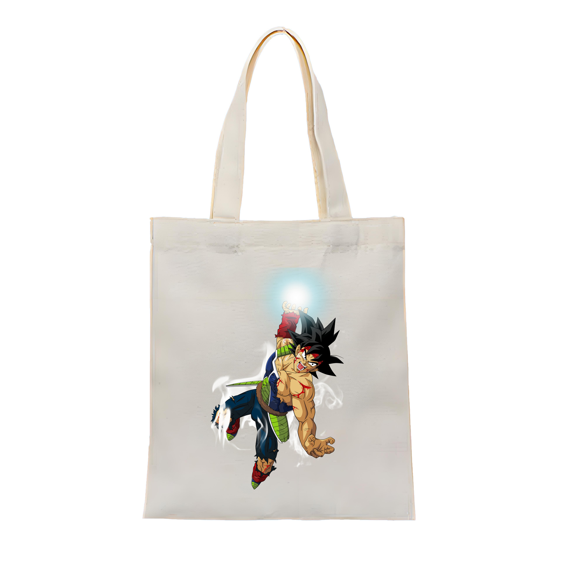 （画像用） ドラゴンボール バーダック DRAGON BALL Burdock 縦型キャンバス生地手提げバッグ　トートバッグ