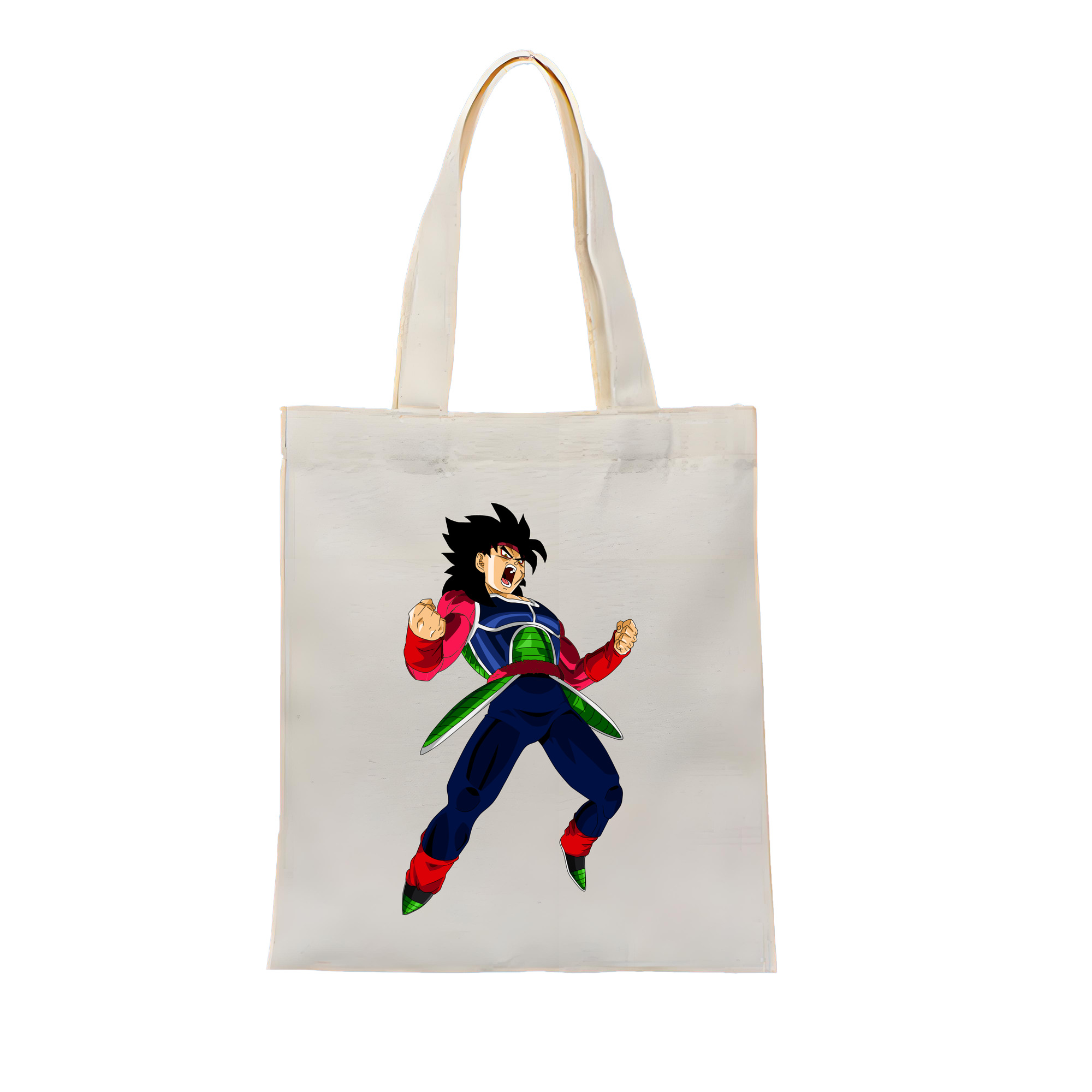 （画像用） ドラゴンボール バーダック DRAGON BALL Burdock 縦型キャンバス生地手提げバッグ　トートバッグ