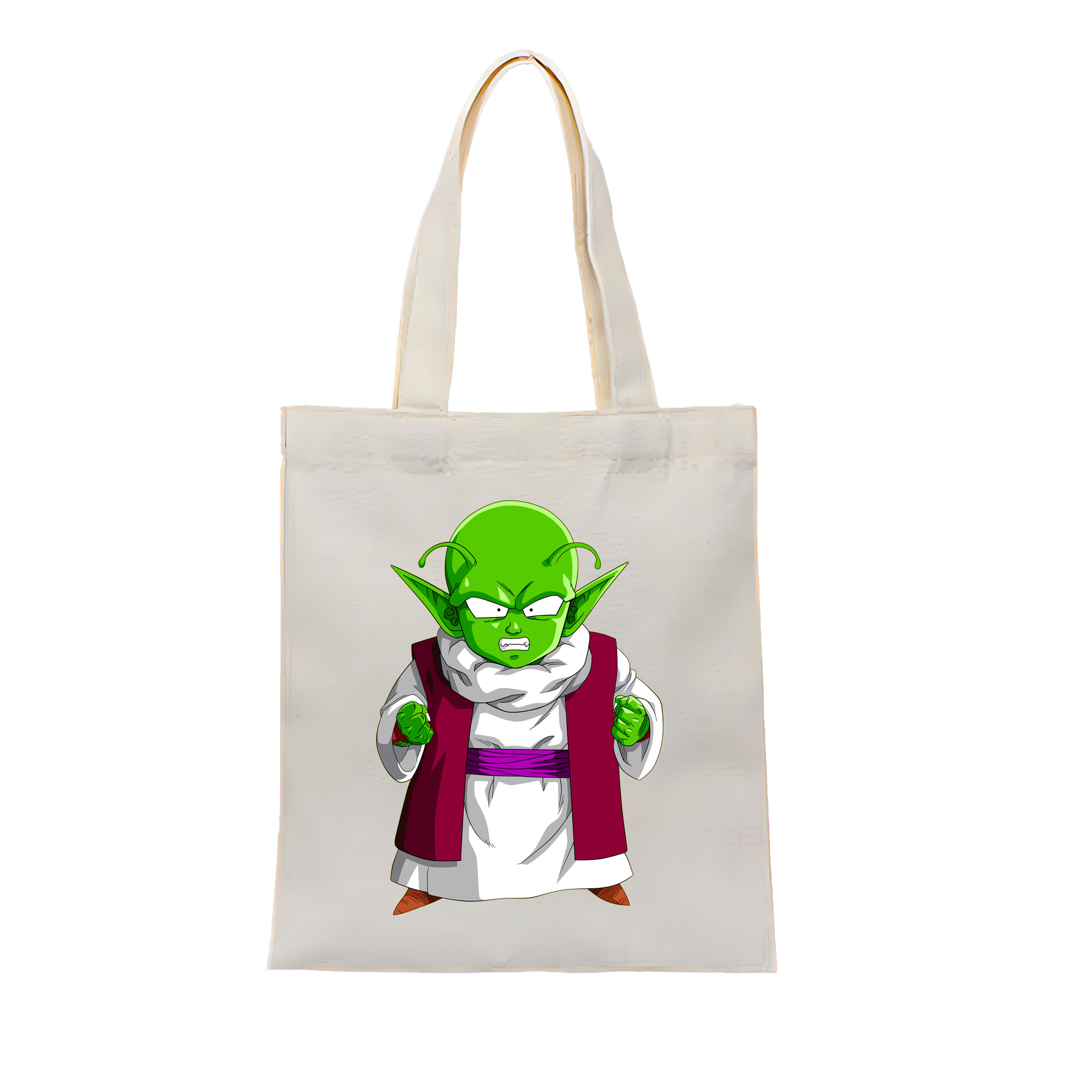 （画像用） ドラゴンボール ピッコロ DRAGON BALL Piccolo 縦型キャンバス生地手提げバッグ　トートバッグ