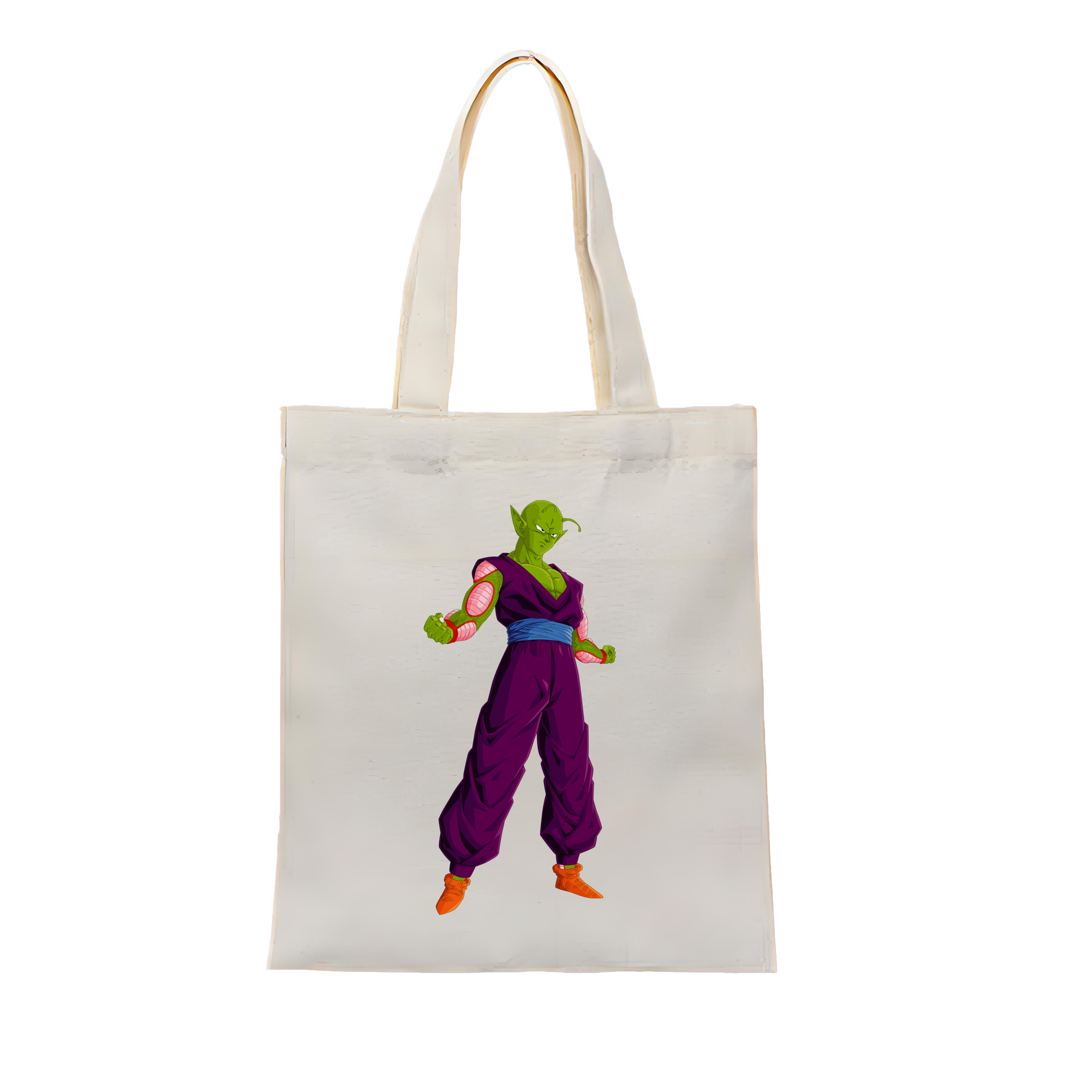（画像用） ドラゴンボール ピッコロ DRAGON BALL Piccolo 縦型キャンバス生地手提げバッグ　トートバッグ
