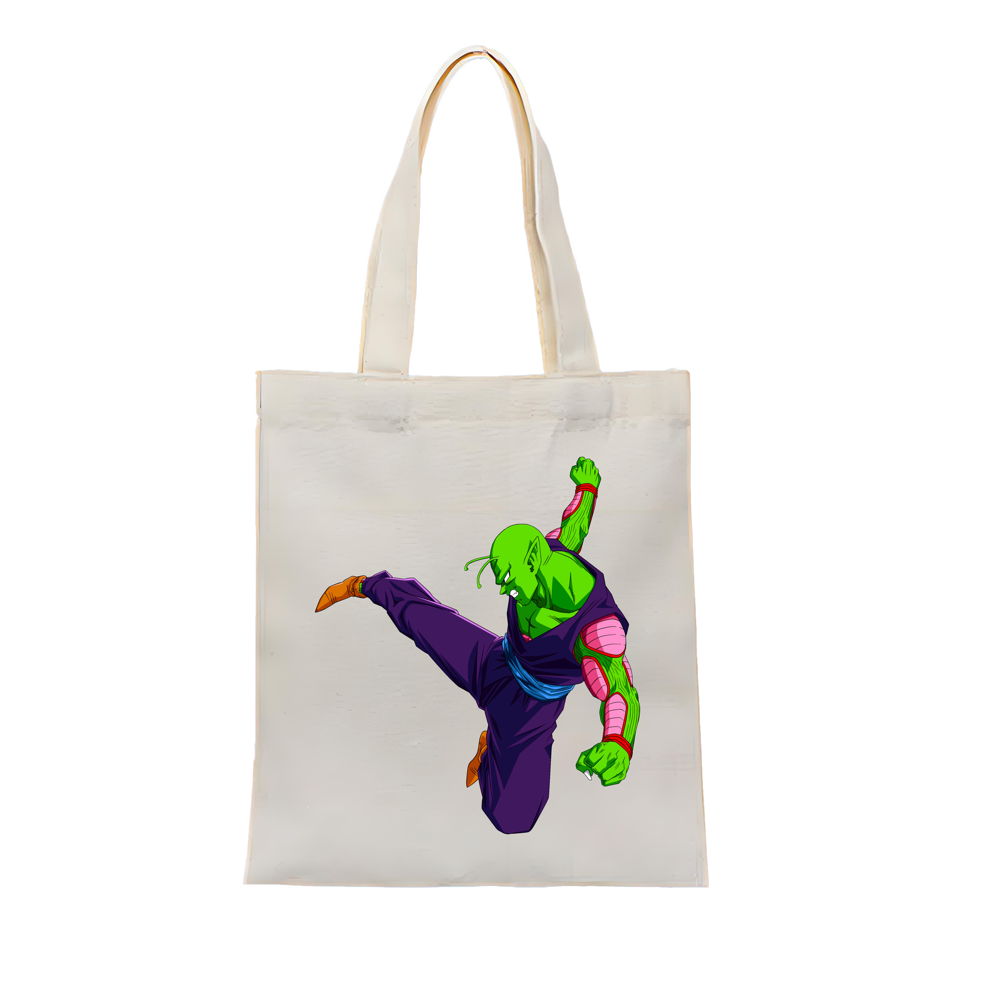（画像用） ドラゴンボール ピッコロ DRAGON BALL Piccolo 縦型キャンバス生地手提げバッグ　トートバッグ