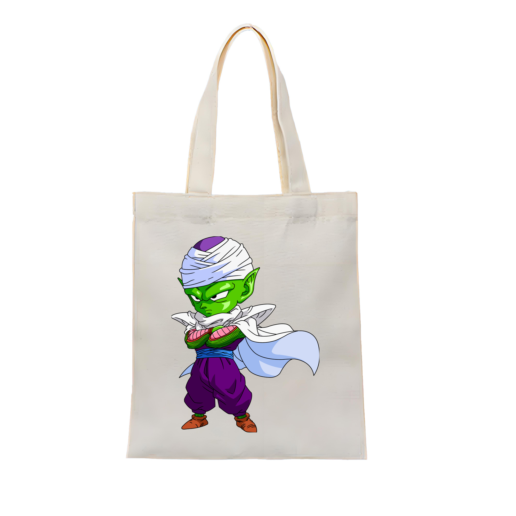 （画像用） ドラゴンボール ピッコロ DRAGON BALL Piccolo 縦型キャンバス生地手提げバッグ　トートバッグ