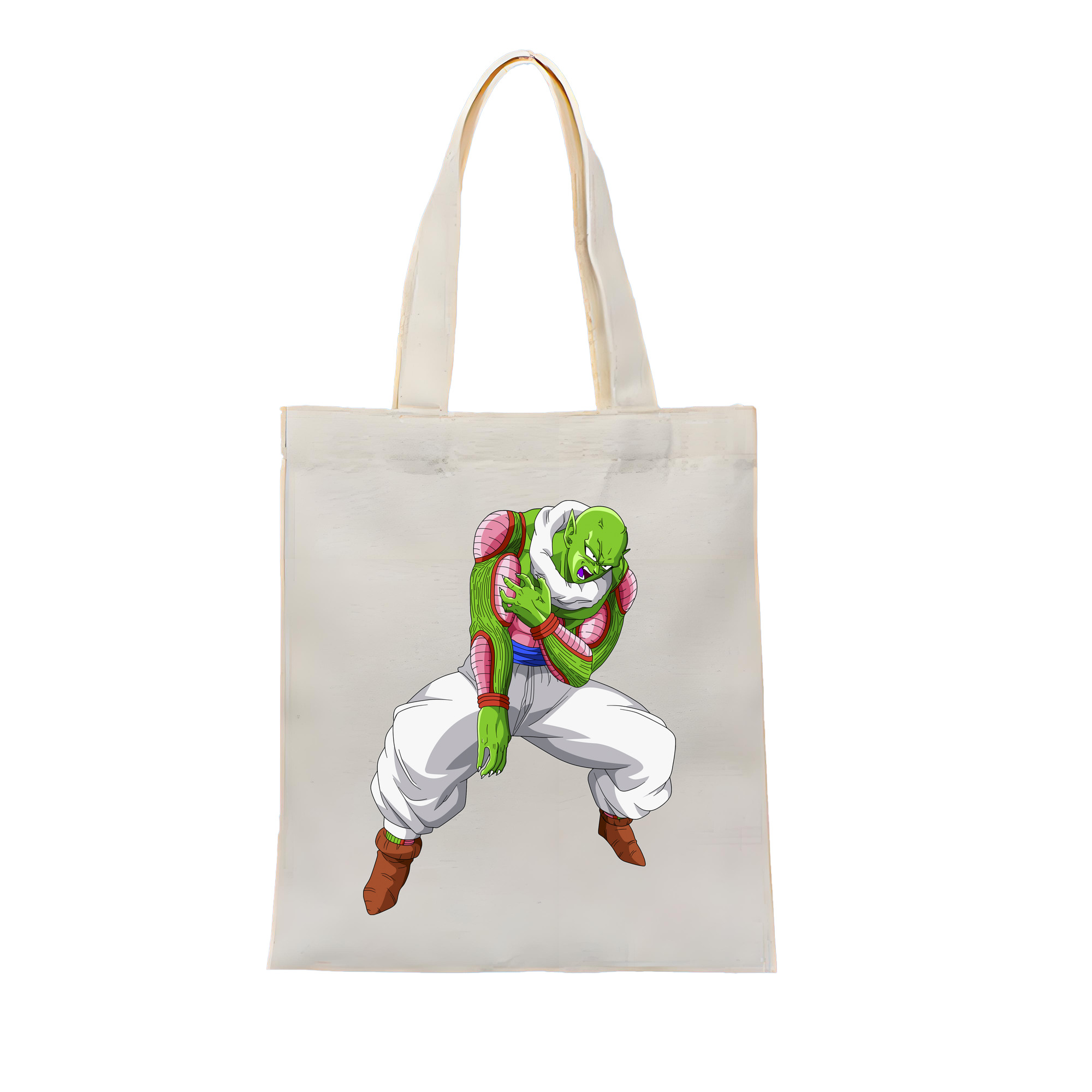 （画像用） ドラゴンボール ピッコロ DRAGON BALL Piccolo 縦型キャンバス生地手提げバッグ　トートバッグ