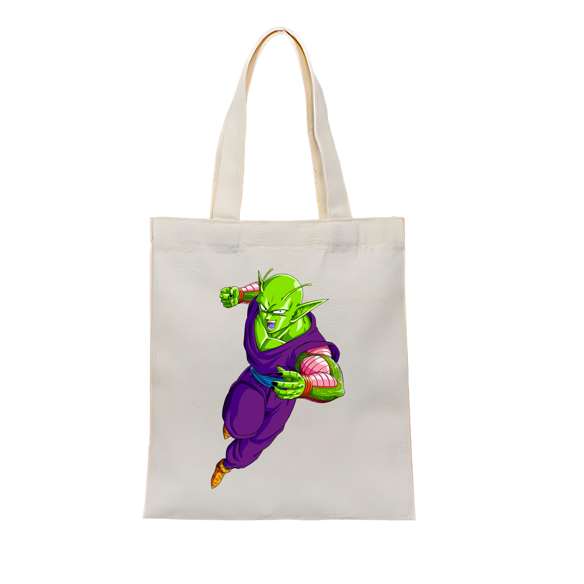 （画像用） ドラゴンボール ピッコロ DRAGON BALL Piccolo 縦型キャンバス生地手提げバッグ　トートバッグ