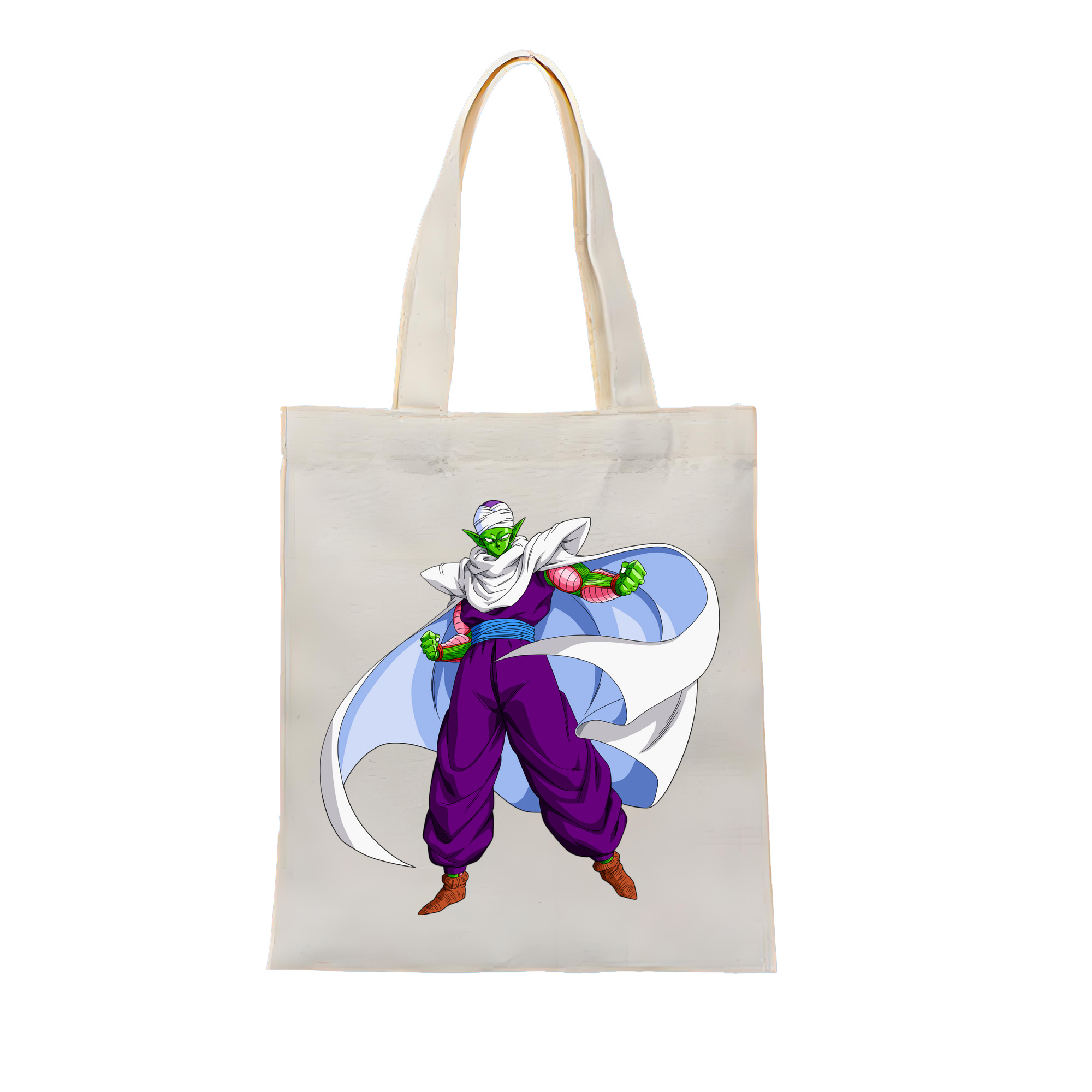 （画像用） ドラゴンボール ピッコロ DRAGON BALL Piccolo 縦型キャンバス生地手提げバッグ　トートバッグ