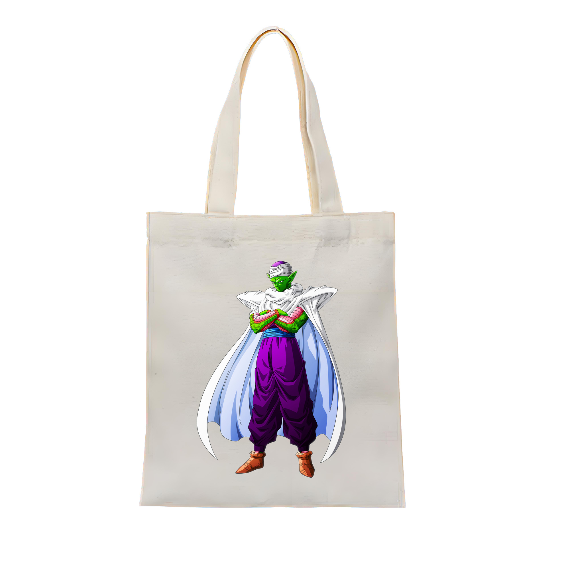 （画像用） ドラゴンボール ピッコロ DRAGON BALL Piccolo 縦型キャンバス生地手提げバッグ　トートバッグ