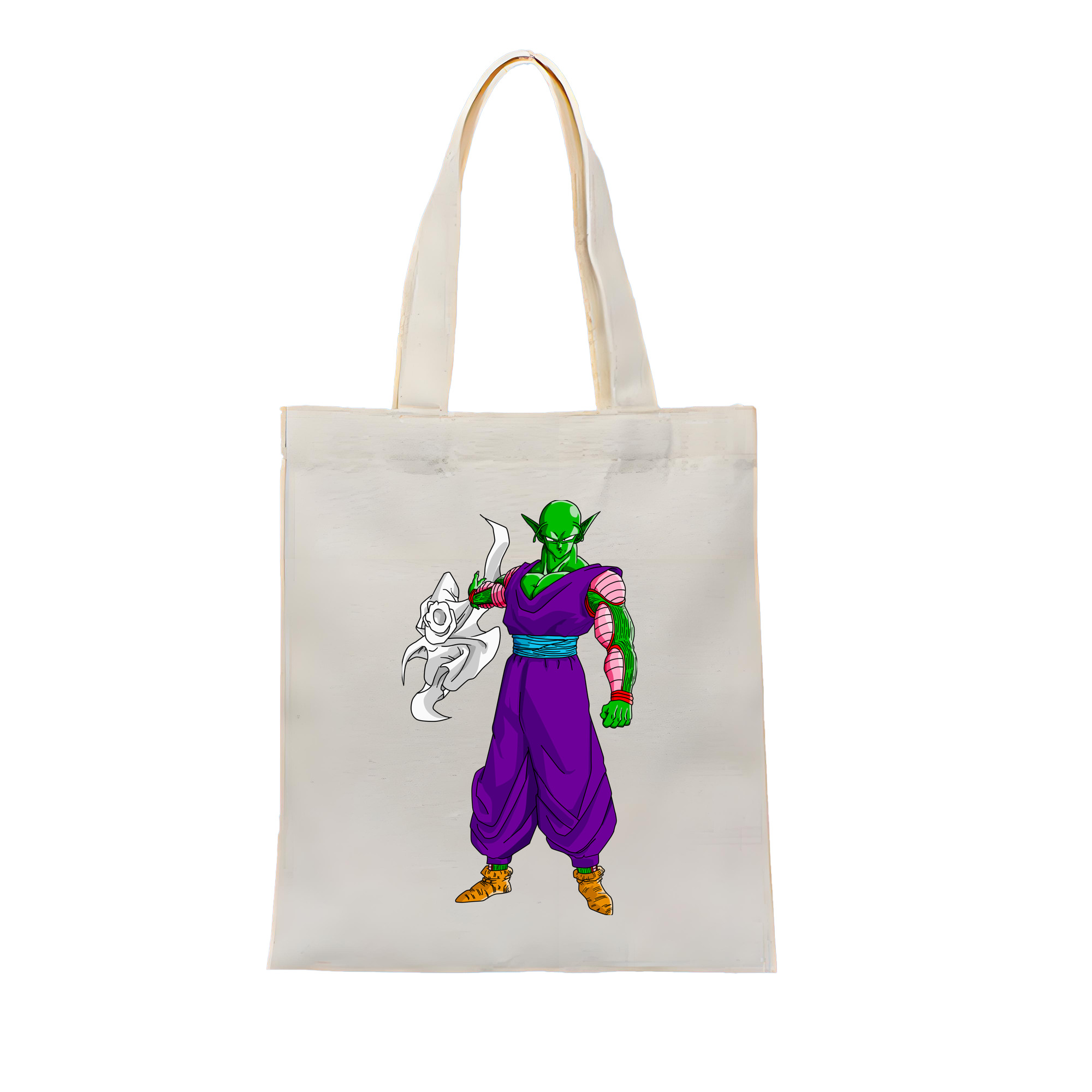 （画像用） ドラゴンボール ピッコロ DRAGON BALL Piccolo 縦型キャンバス生地手提げバッグ　トートバッグ