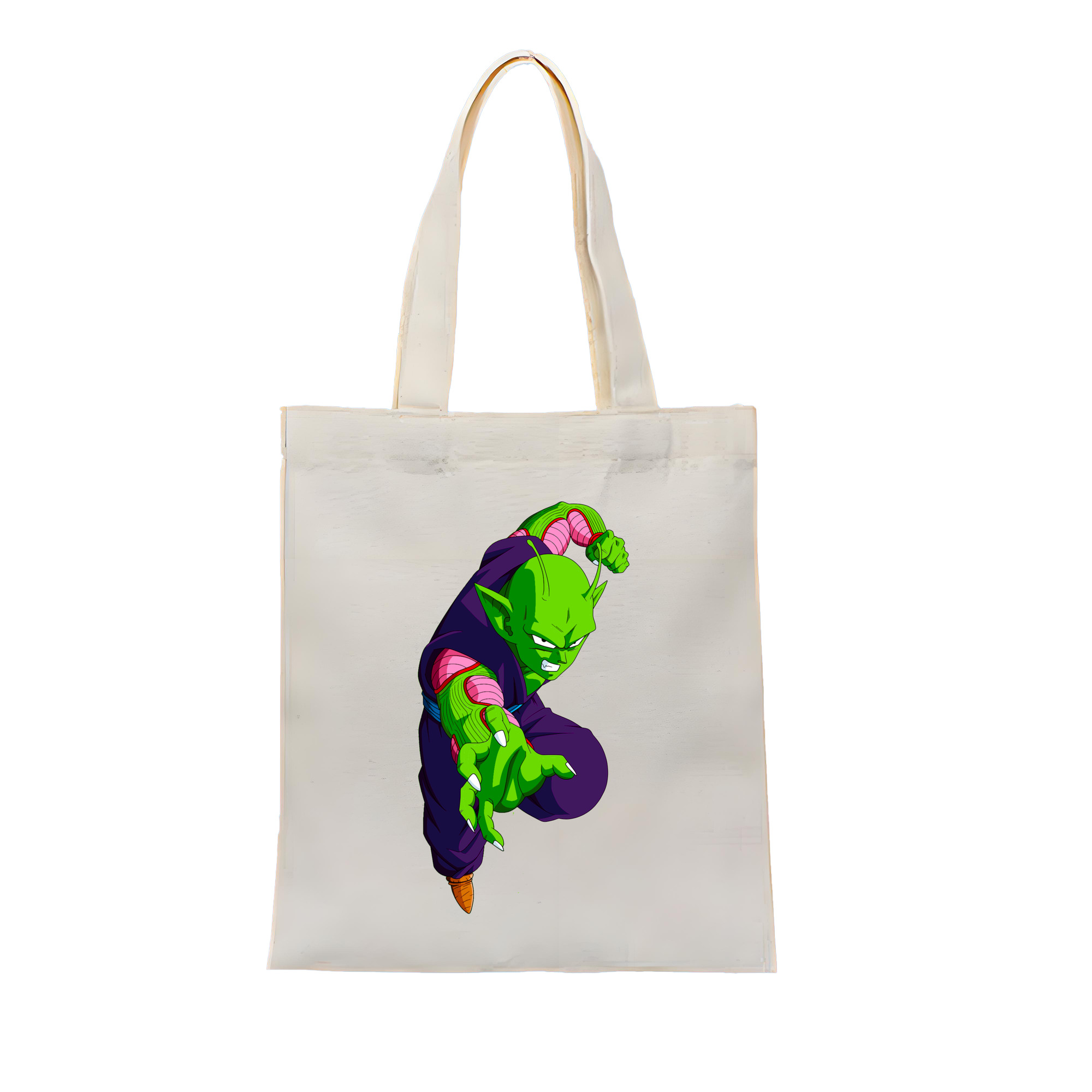 （画像用） ドラゴンボール ピッコロ DRAGON BALL Piccolo 縦型キャンバス生地手提げバッグ　トートバッグ