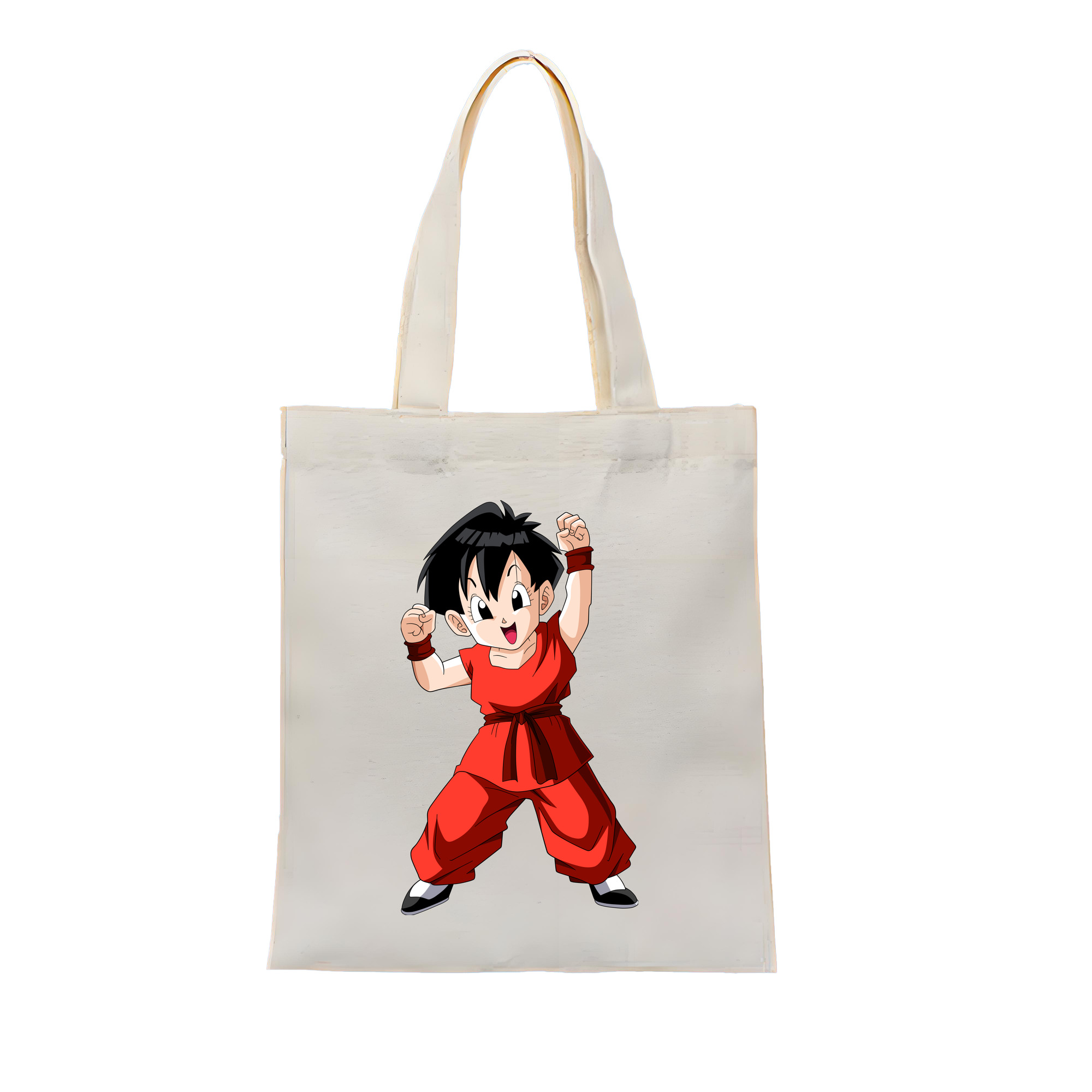 （画像用） ドラゴンボール パン DRAGON BALL Pan 縦型キャンバス生地手提げバッグ　トートバッグ