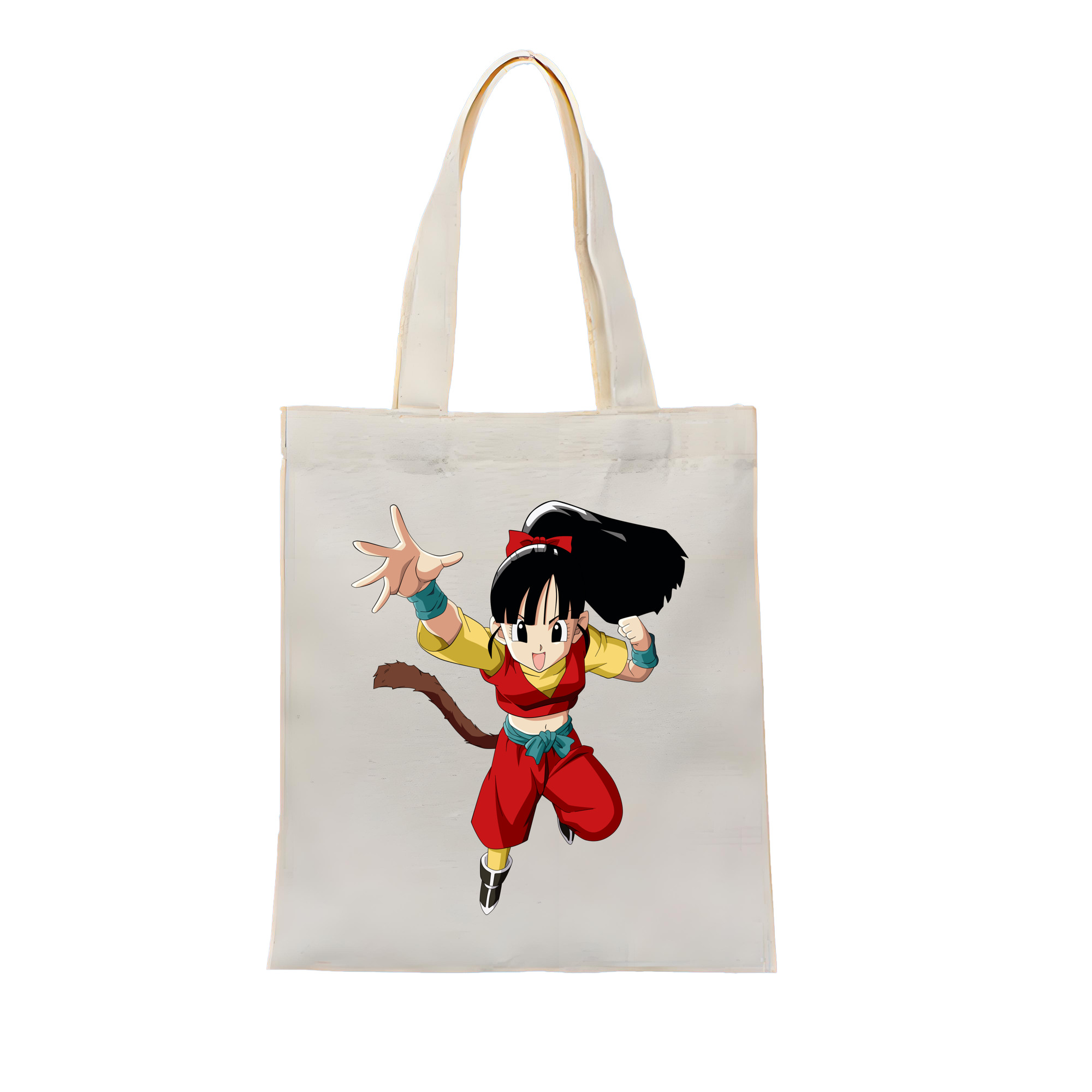 （画像用） ドラゴンボール パン DRAGON BALL Pan 縦型キャンバス生地手提げバッグ　トートバッグ
