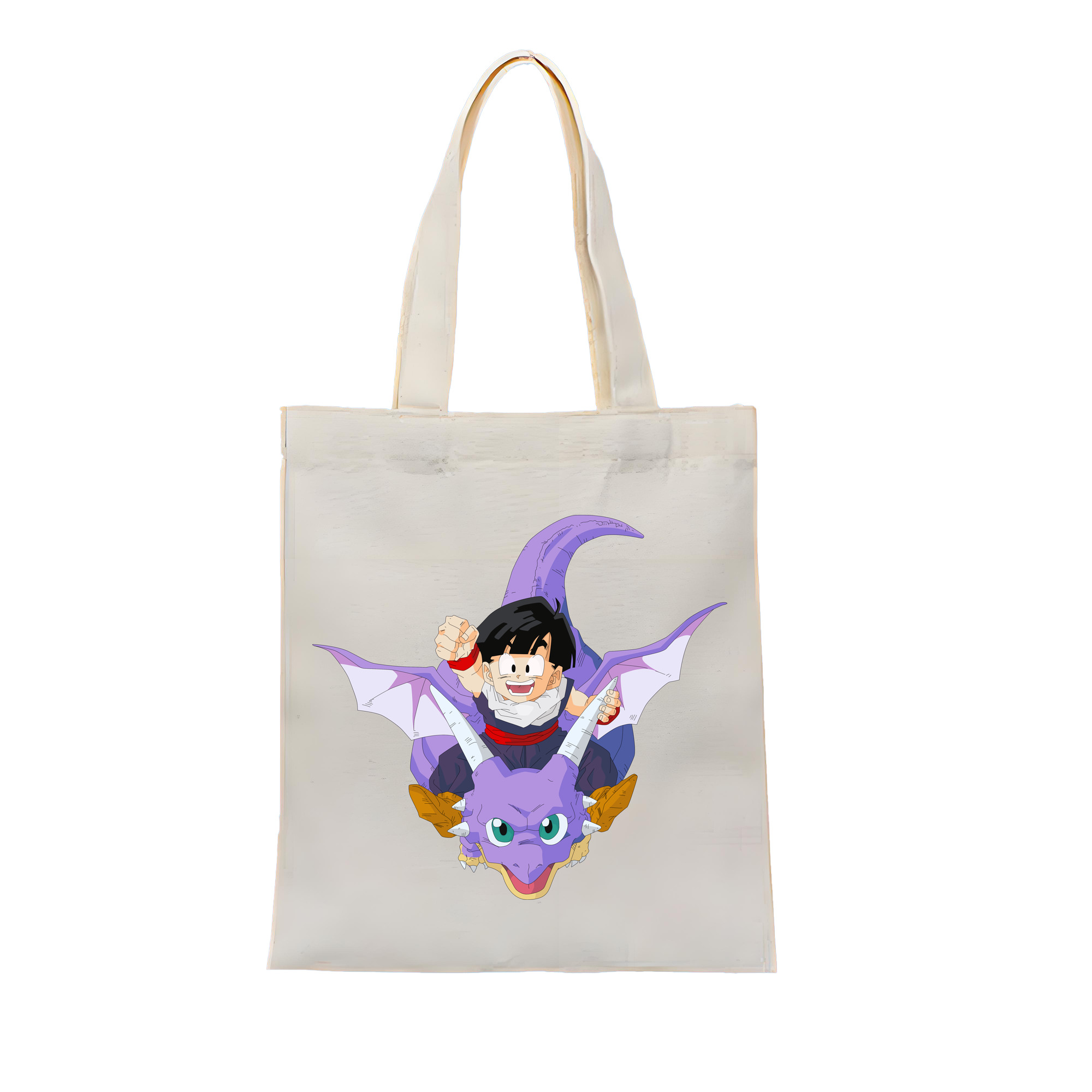 （画像用） ドラゴンボール DRAGON BALL 縦型キャンバス生地手提げバッグ　トートバッグ