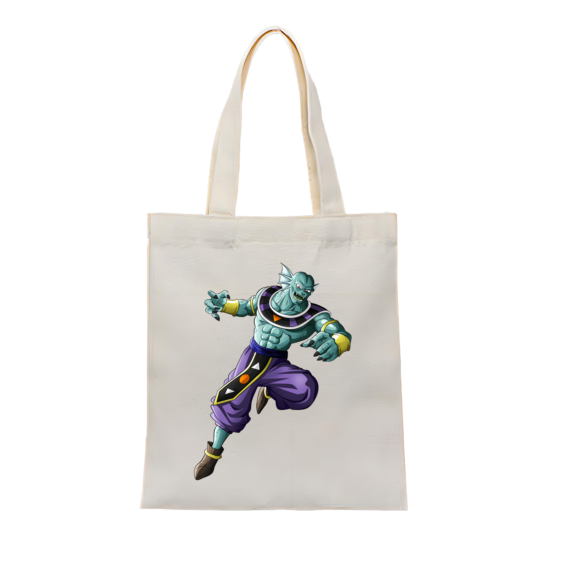 （画像用） ドラゴンボール DRAGON BALL 縦型キャンバス生地手提げバッグ　トートバッグ