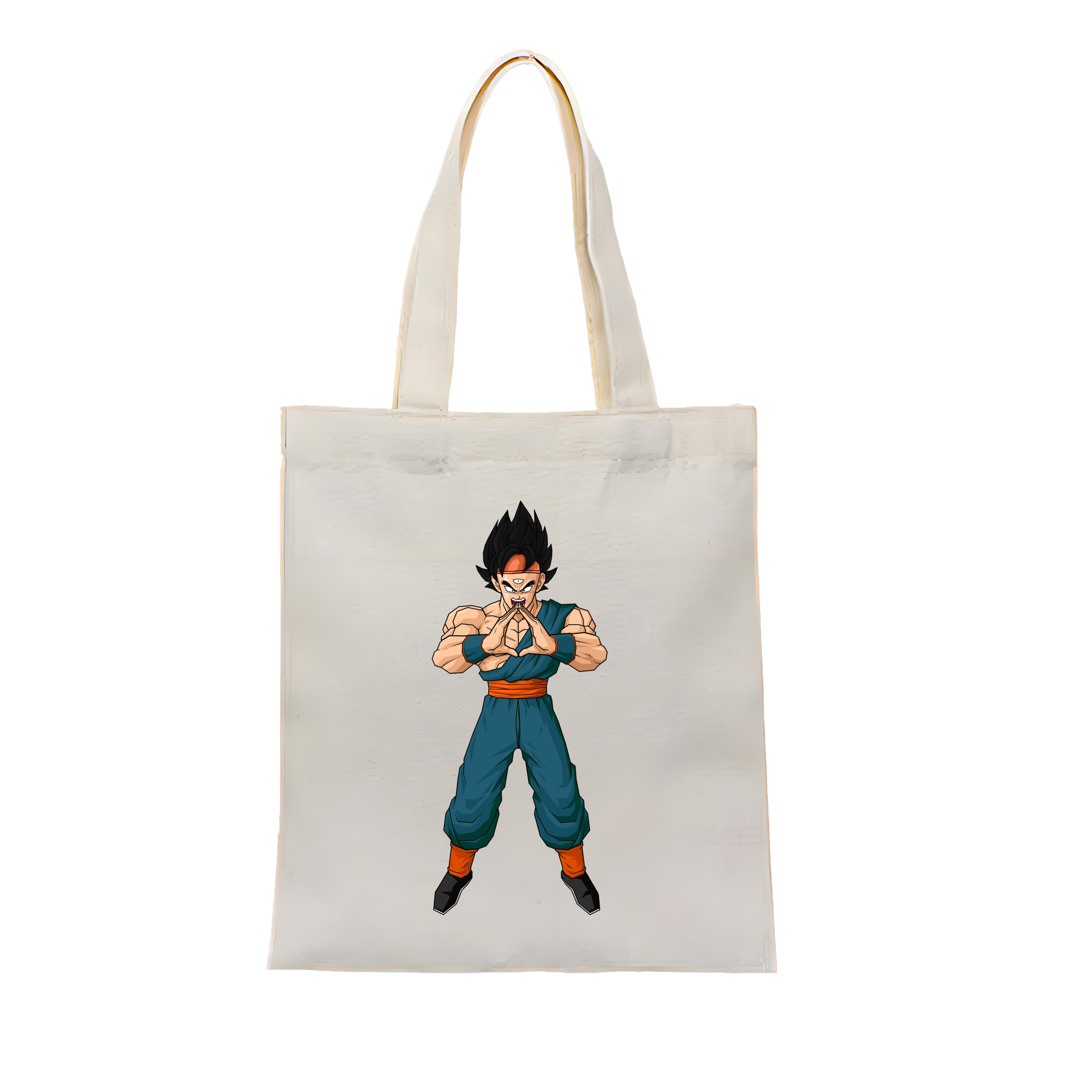 （画像用） ドラゴンボール DRAGON BALL 縦型キャンバス生地手提げバッグ　トートバッグ
