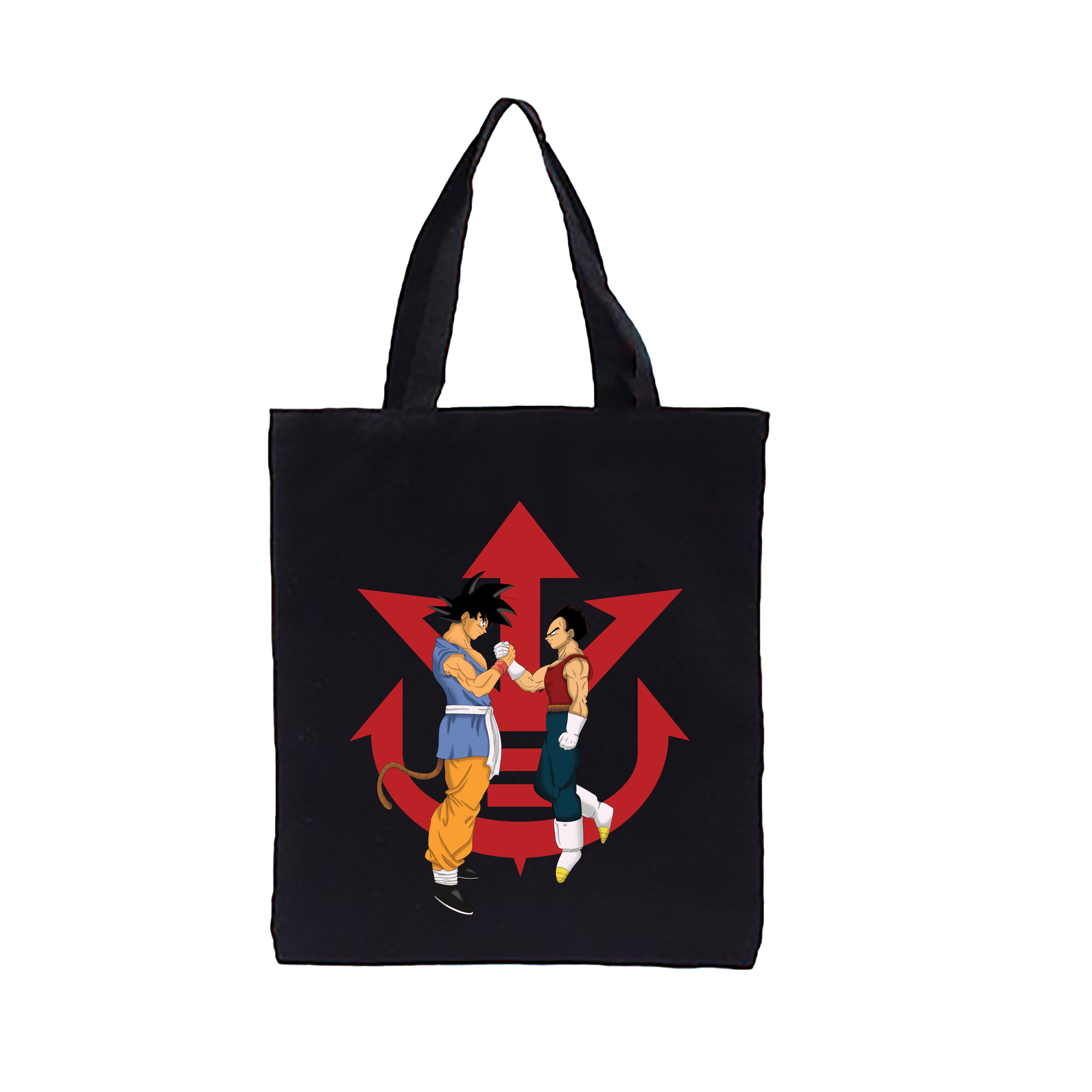 （画像用） ドラゴンボール 孫悟空（そん ごくう）Son Goku カカロット DRAGON BALL Kakarotto 縦型キャンバス生地手提げバッグ　トートバッグ
