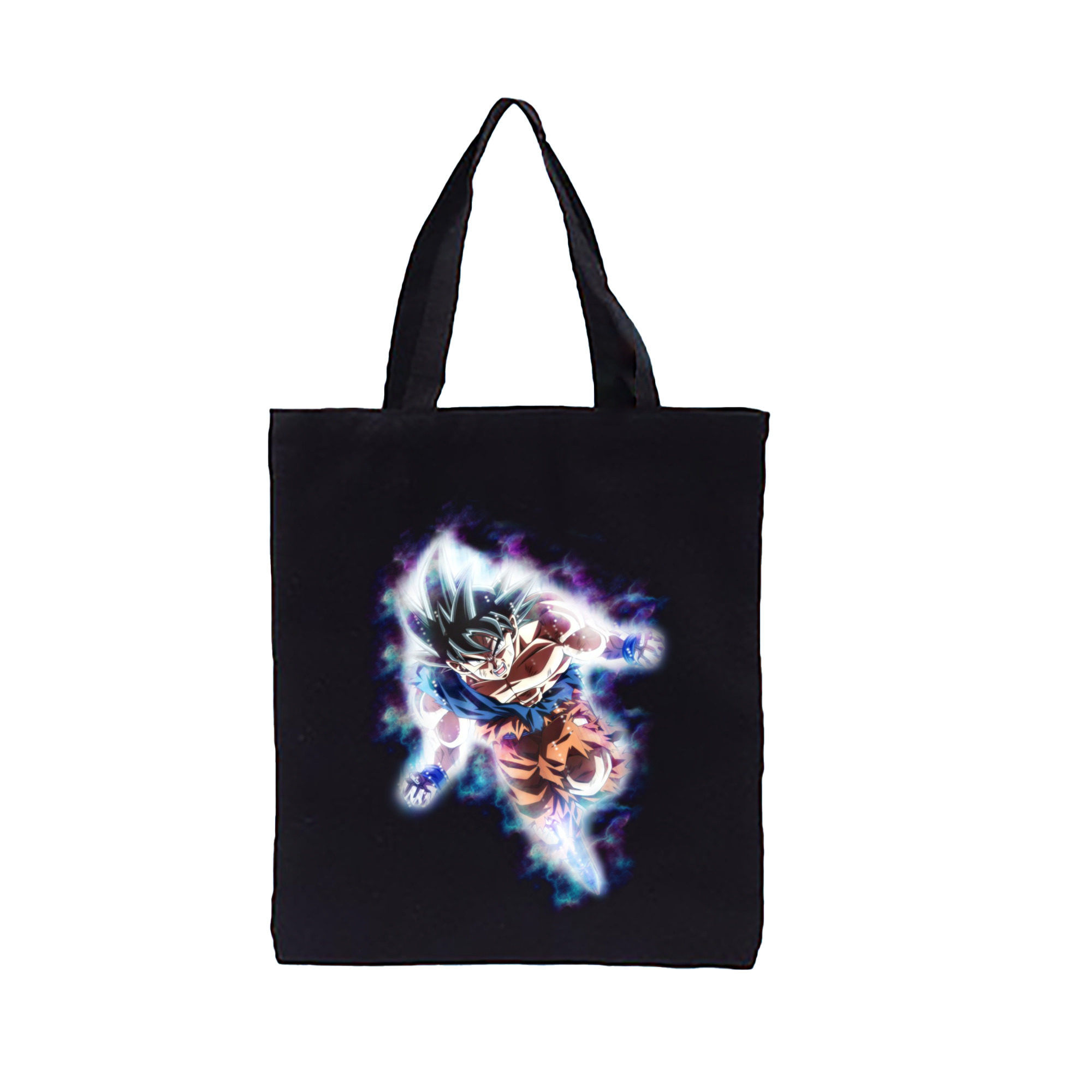 （画像用） ドラゴンボール 孫悟空（そん ごくう）Son Goku カカロット DRAGON BALL Kakarotto 縦型キャンバス生地手提げバッグ　トートバッグ