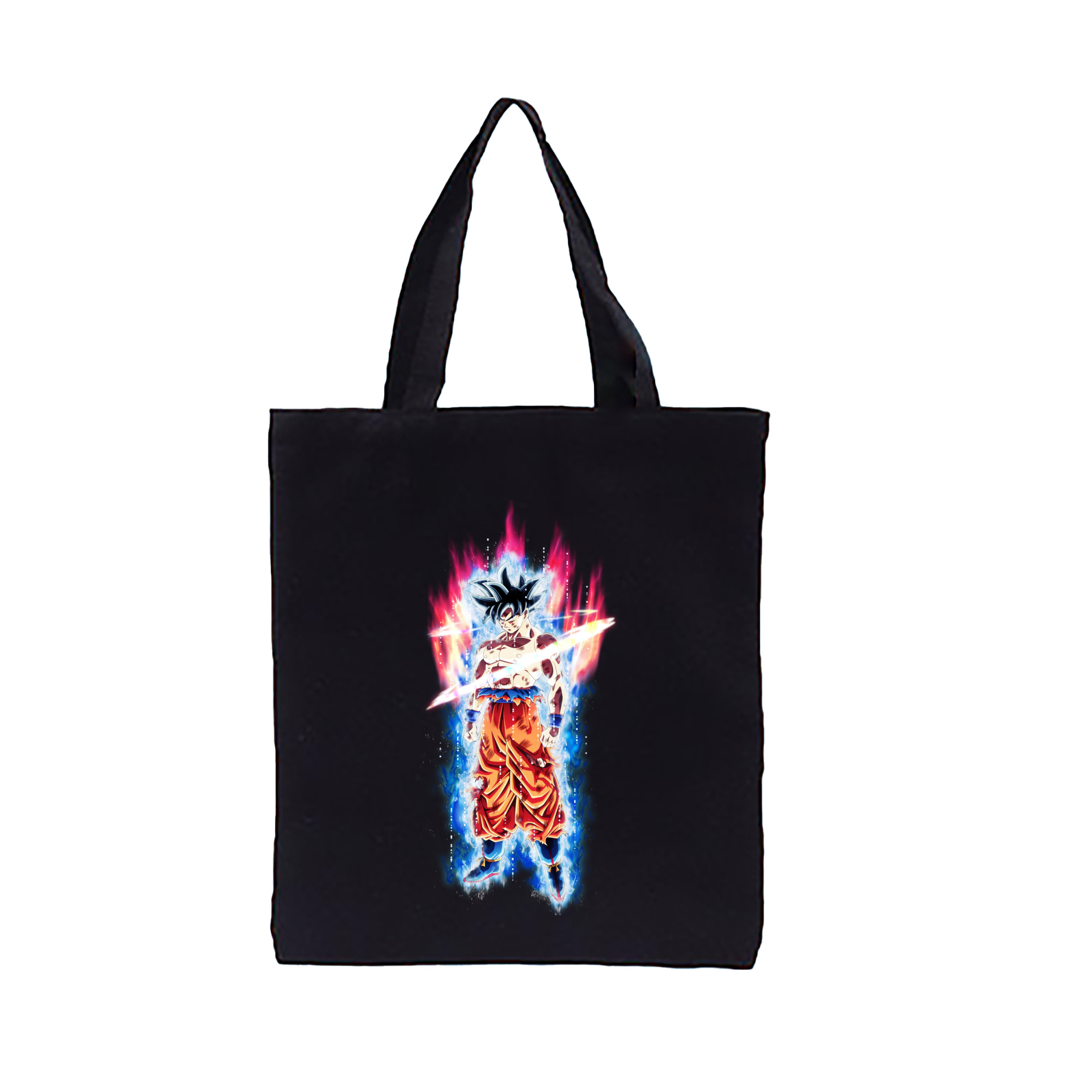 （画像用） ドラゴンボール 孫悟空（そん ごくう）Son Goku カカロット DRAGON BALL Kakarotto 縦型キャンバス生地手提げバッグ　トートバッグ