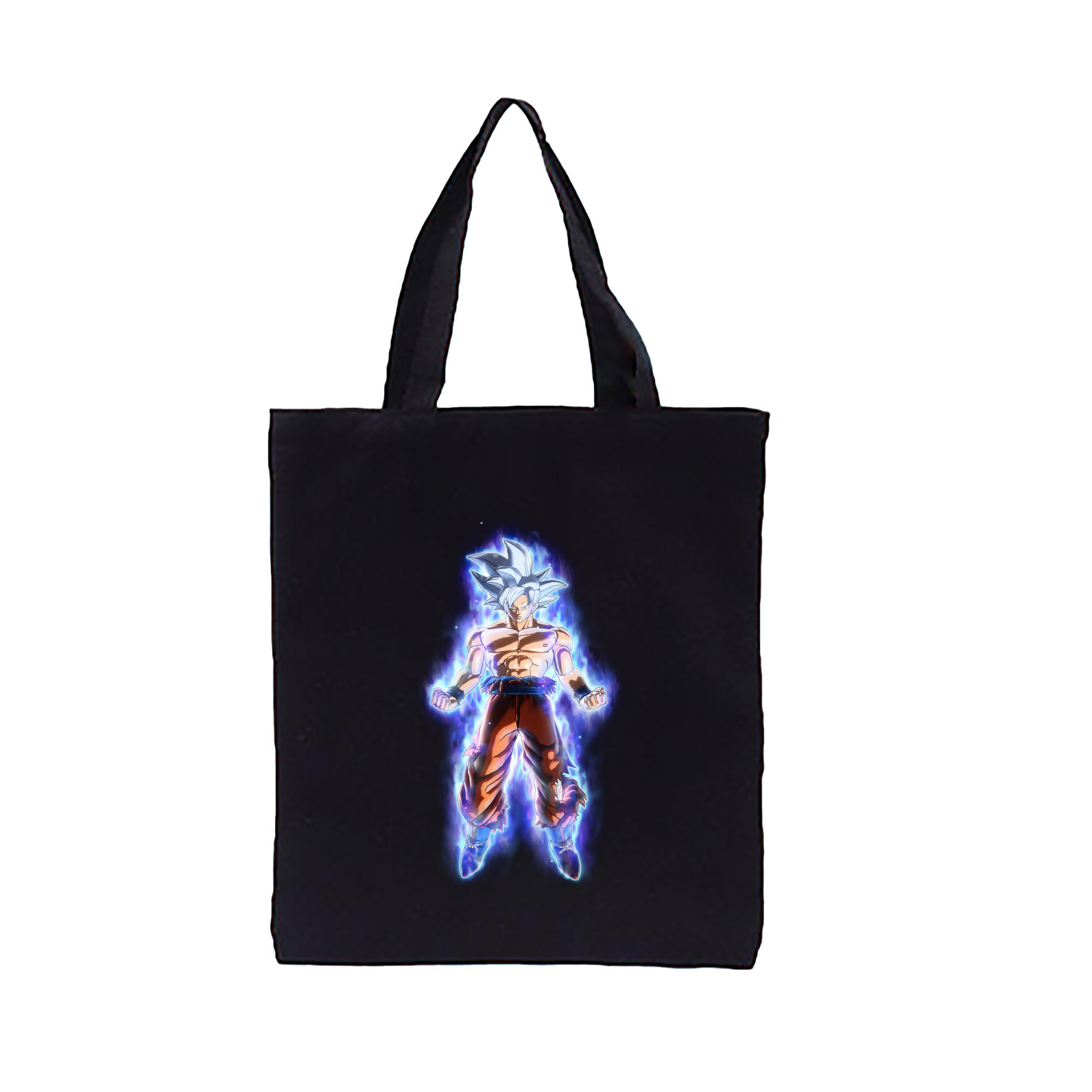 （画像用） ドラゴンボール 孫悟空（そん ごくう）Son Goku カカロット DRAGON BALL Kakarotto 縦型キャンバス生地手提げバッグ　トートバッグ