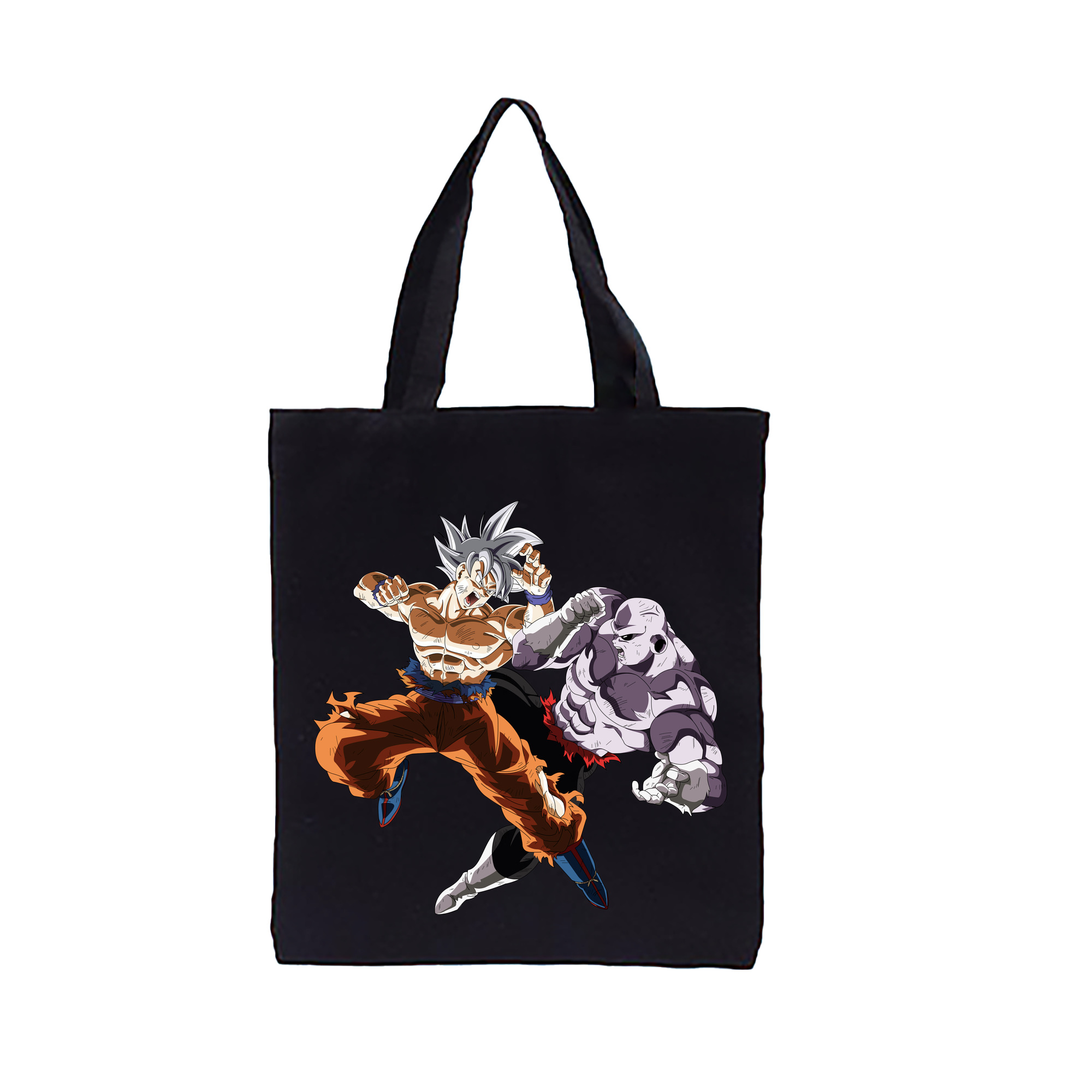 （画像用） ドラゴンボール 孫悟空（そん ごくう）Son Goku カカロット DRAGON BALL Kakarotto 縦型キャンバス生地手提げバッグ　トートバッグ