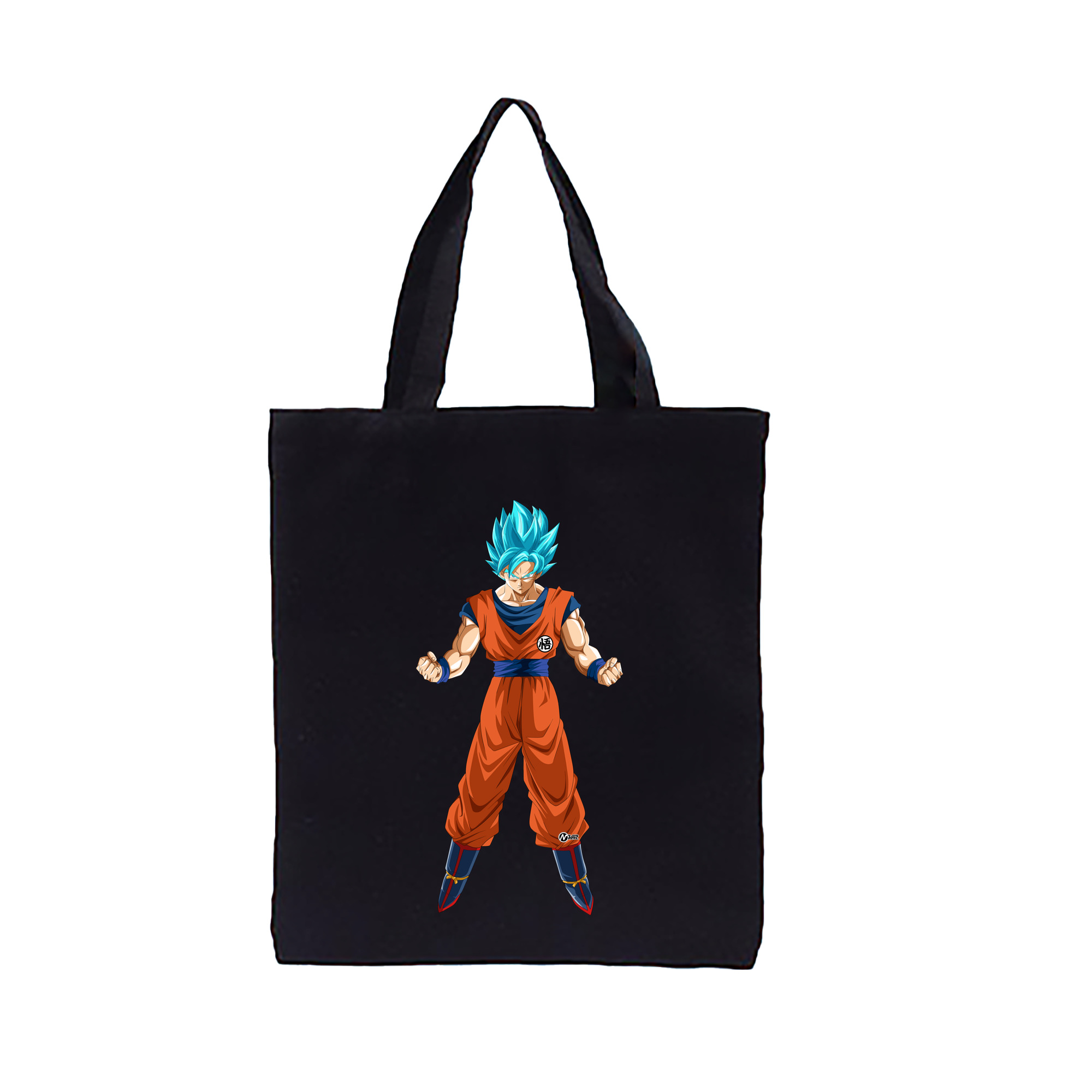 （画像用） ドラゴンボール 孫悟空（そん ごくう）Son Goku カカロット DRAGON BALL Kakarotto 縦型キャンバス生地手提げバッグ　トートバッグ