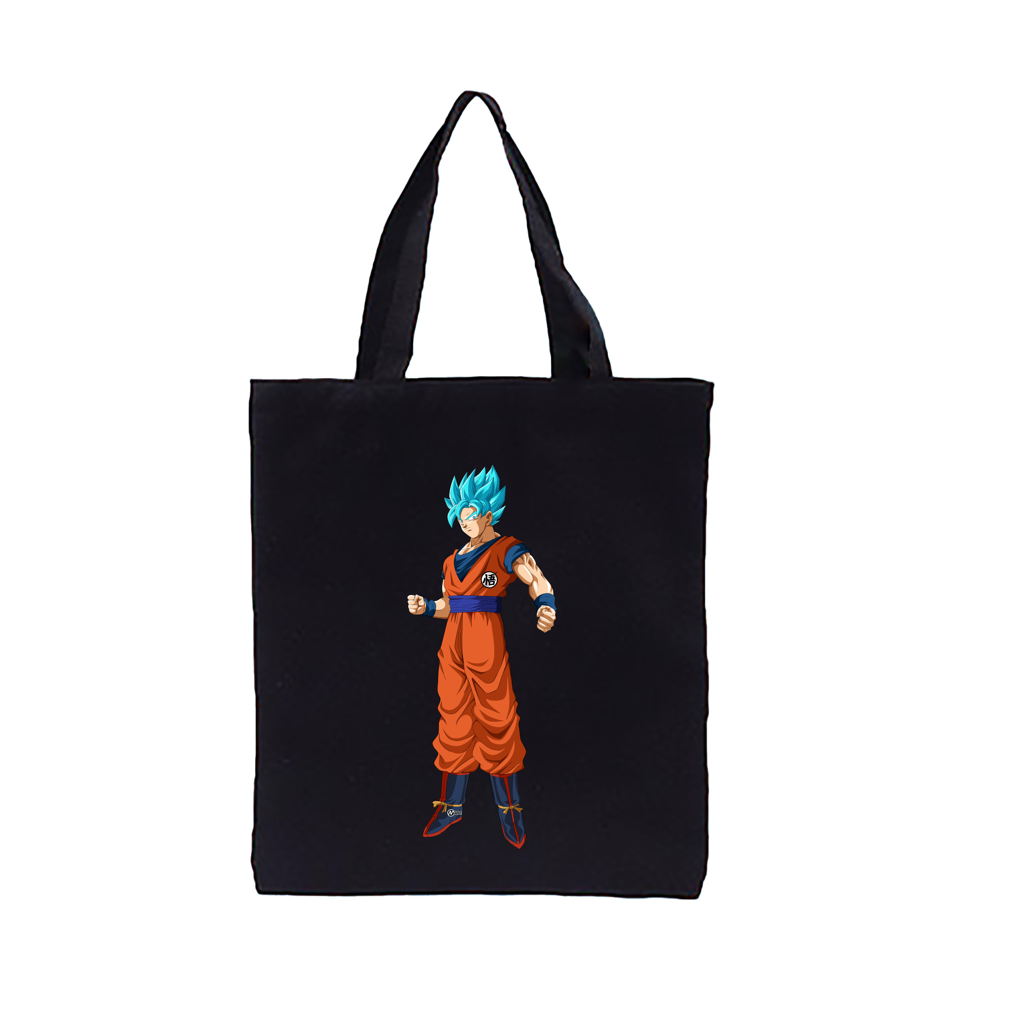 （画像用） ドラゴンボール 孫悟空（そん ごくう）Son Goku カカロット DRAGON BALL Kakarotto 縦型キャンバス生地手提げバッグ　トートバッグ
