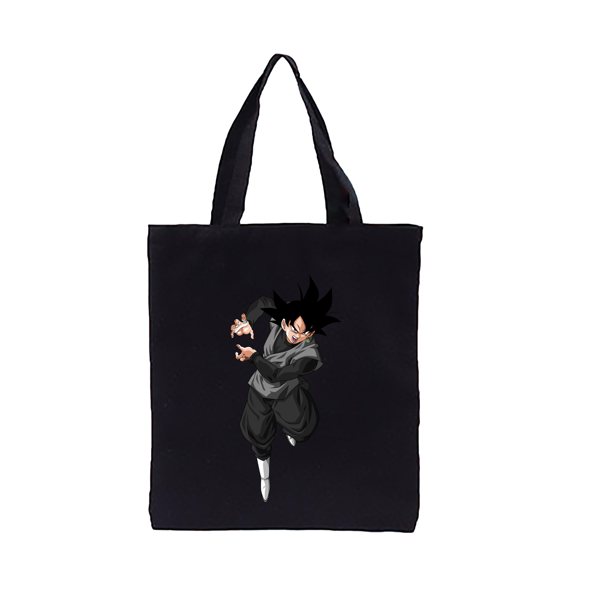 （画像用） ドラゴンボール ベジータ四世（Bejīta Yonsei）DRAGON BALL Vegeta IV 縦型キャンバス生地手提げバッグ　トートバッグ