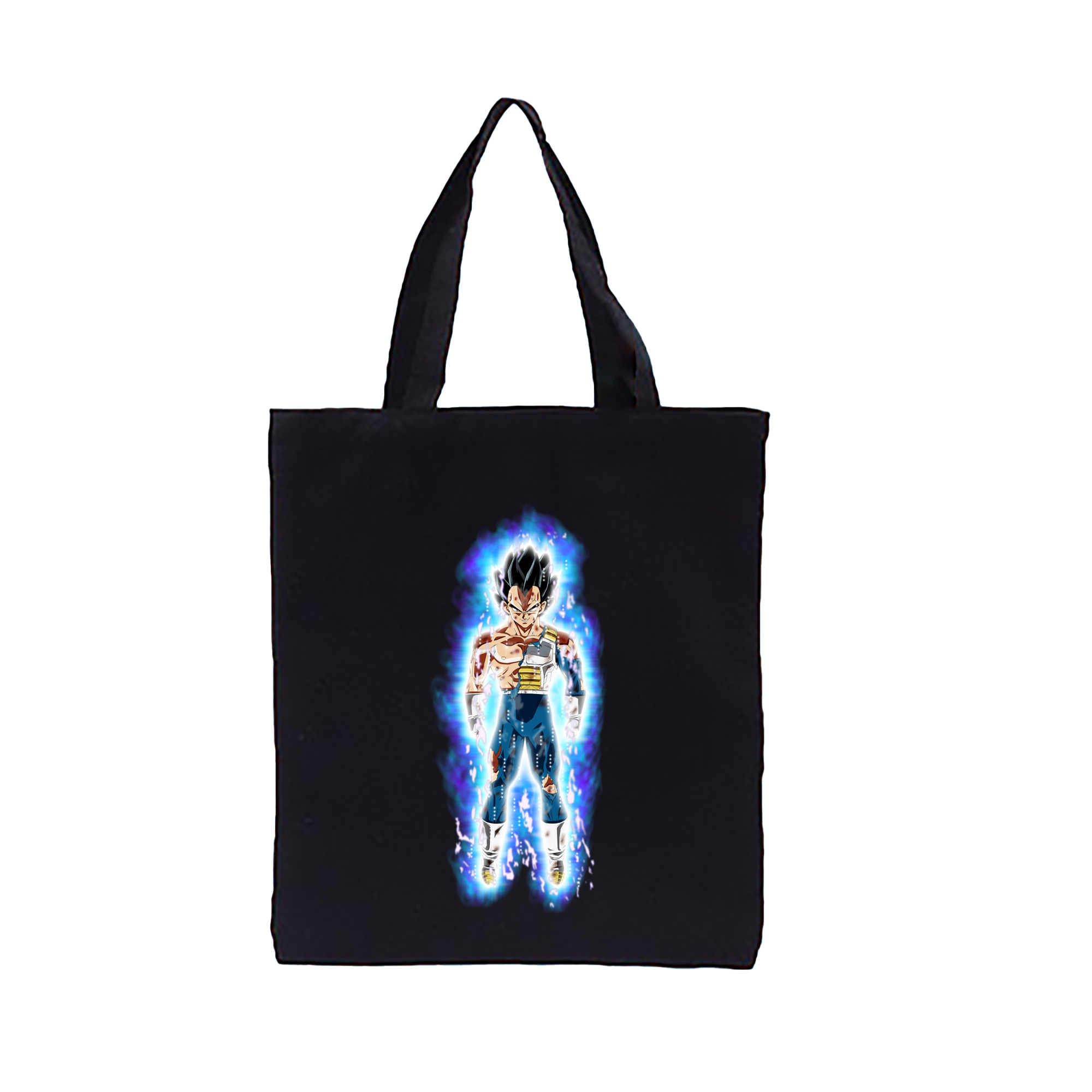 （画像用） ドラゴンボール ベジータ四世（Bejīta Yonsei）DRAGON BALL Vegeta IV 縦型キャンバス生地手提げバッグ　トートバッグ