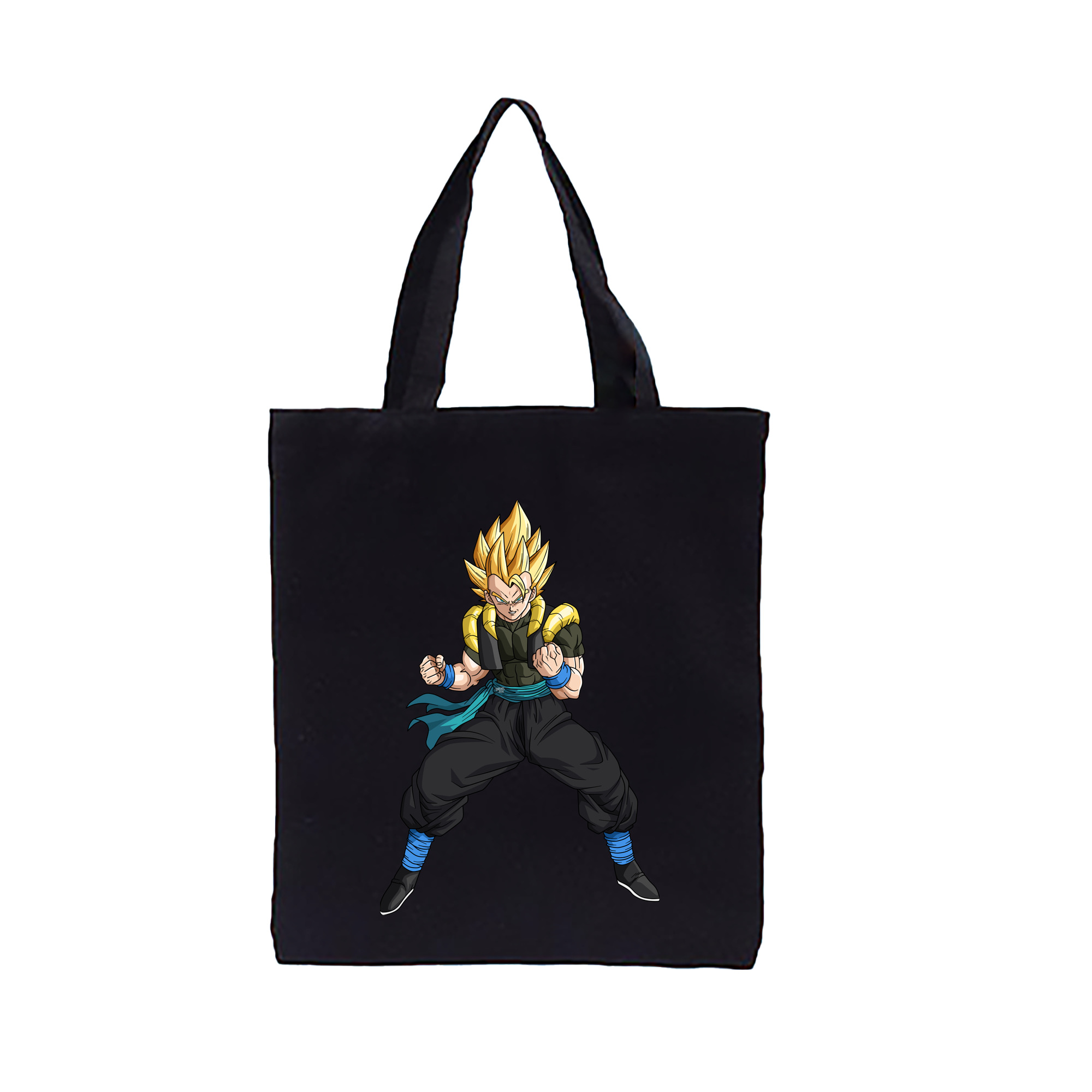 （画像用） ドラゴンボール ベジータ四世（Bejīta Yonsei）DRAGON BALL Vegeta IV 縦型キャンバス生地手提げバッグ　トートバッグ