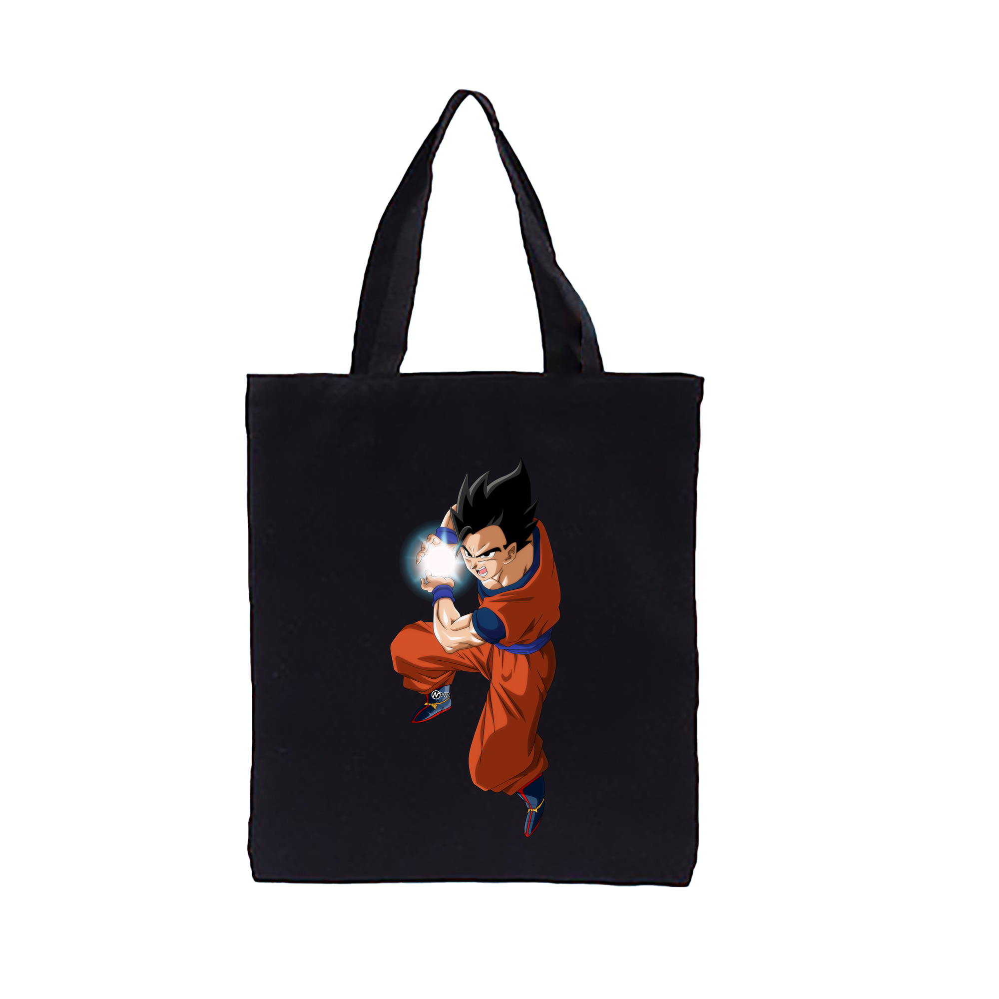 （画像用） ドラゴンボール 孫 悟飯（そんごはん）DRAGON BALL Son Gohan 縦型キャンバス生地手提げバッグ　トートバッグ