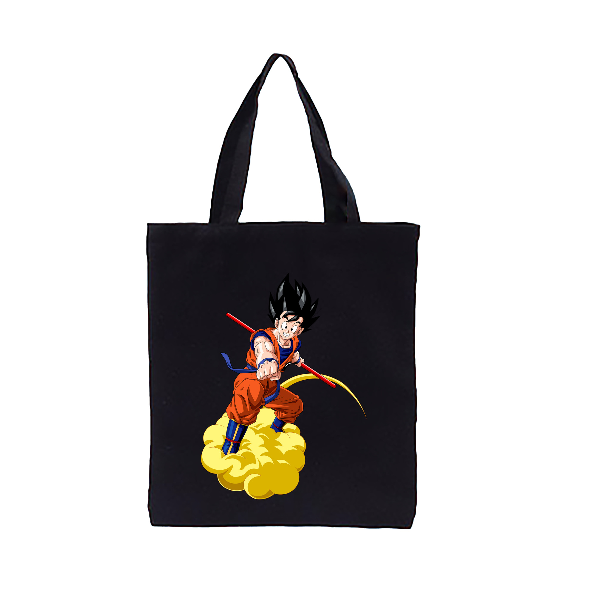 （画像用） ドラゴンボール 孫 悟飯（そんごはん）DRAGON BALL Son Gohan 縦型キャンバス生地手提げバッグ　トートバッグ