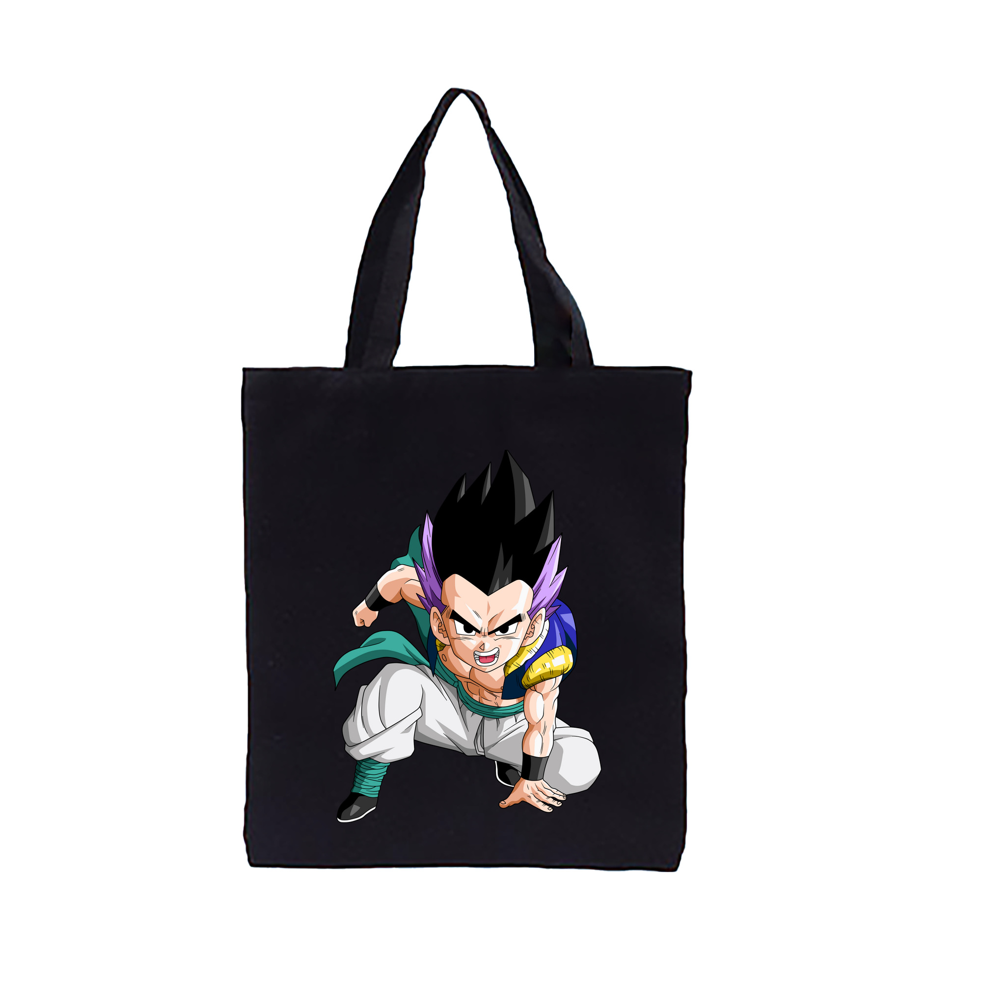 （画像用） ドラゴンボール 孫 悟飯（そんごはん）DRAGON BALL Son Gohan 縦型キャンバス生地手提げバッグ　トートバッグ