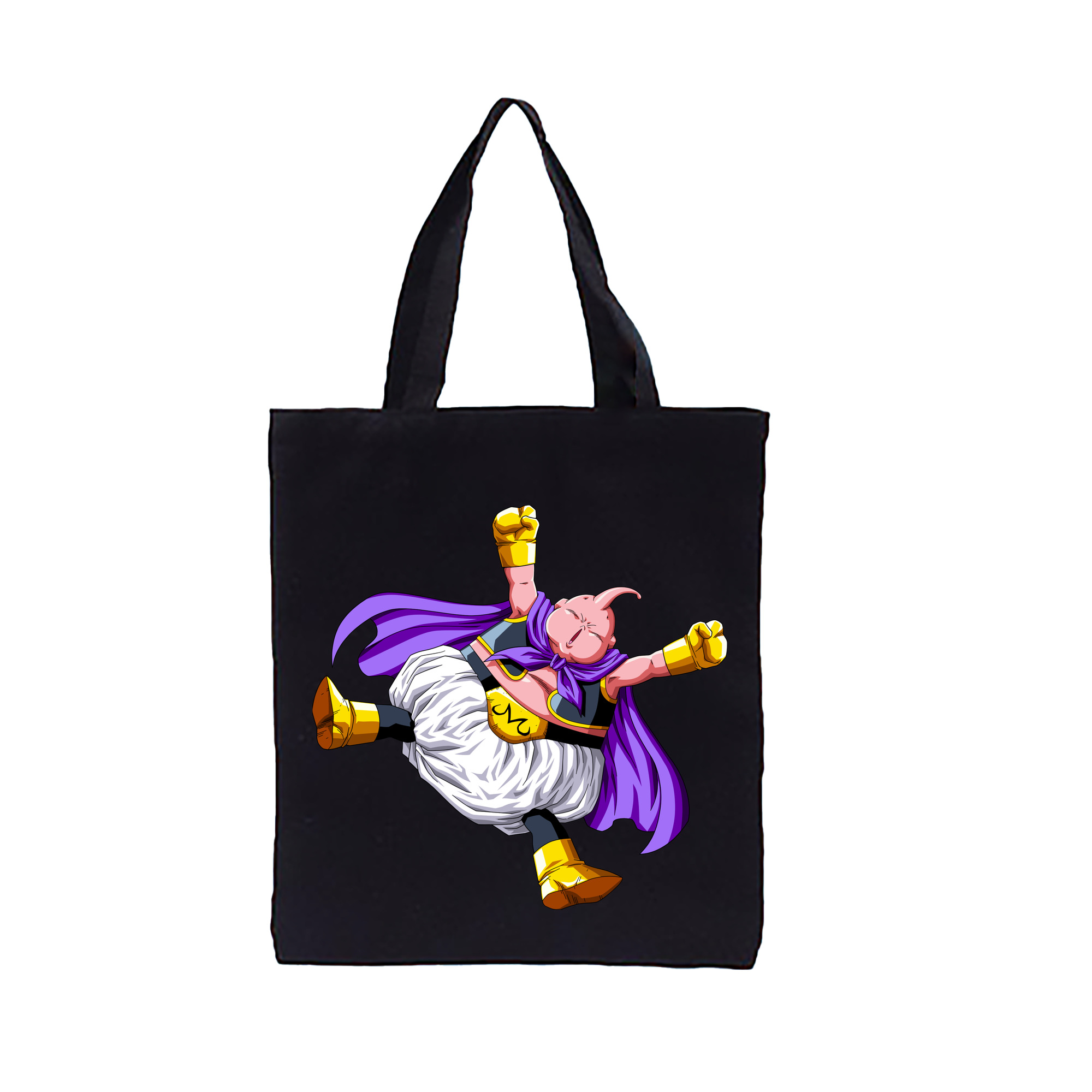 （画像用） ドラゴンボール 魔人ブウ DRAGON BALL Majin Buu 縦型キャンバス生地手提げバッグ　トートバッグ