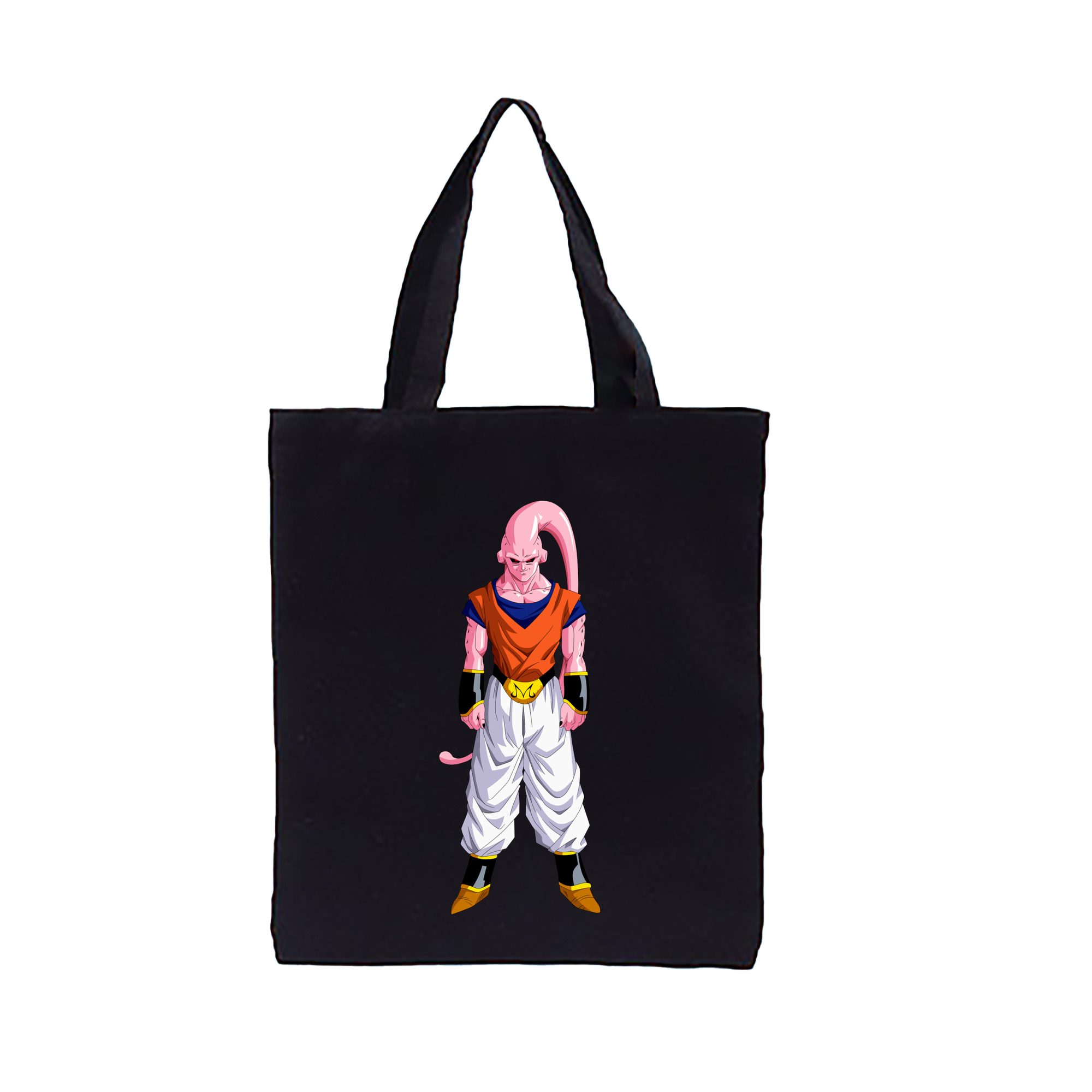 （画像用） ドラゴンボール 魔人ブウ DRAGON BALL Majin Buu 縦型キャンバス生地手提げバッグ　トートバッグ