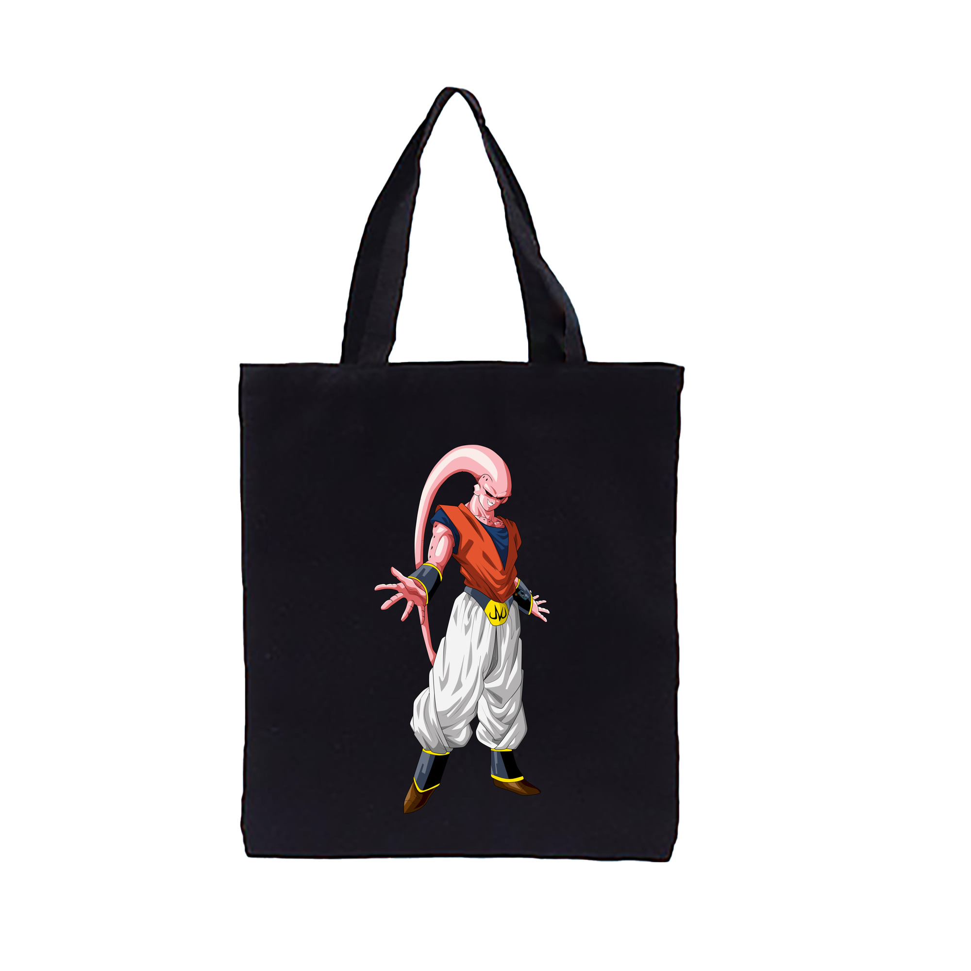 （画像用） ドラゴンボール 魔人ブウ DRAGON BALL Majin Buu 縦型キャンバス生地手提げバッグ　トートバッグ