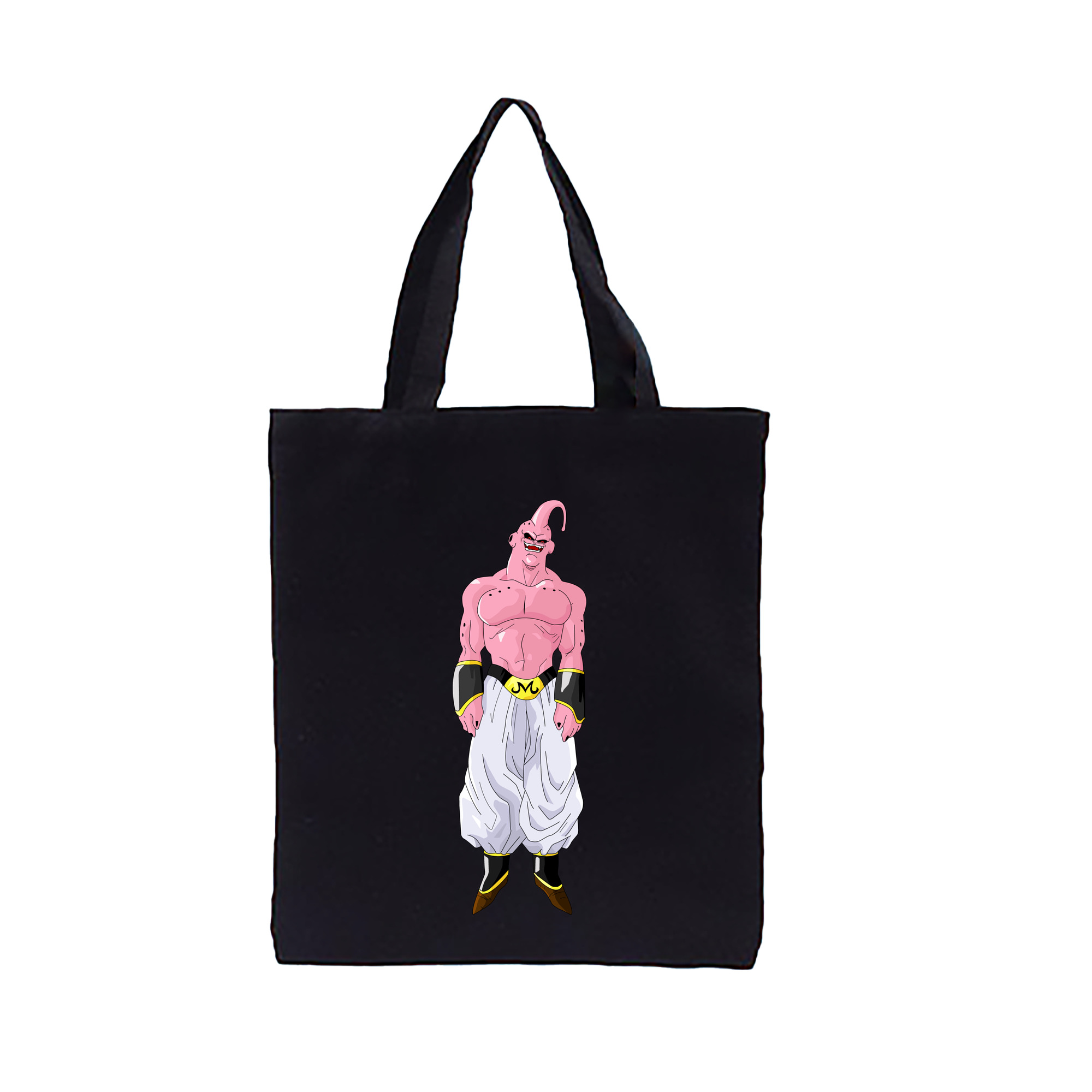 （画像用） ドラゴンボール 魔人ブウ DRAGON BALL Majin Buu 縦型キャンバス生地手提げバッグ　トートバッグ
