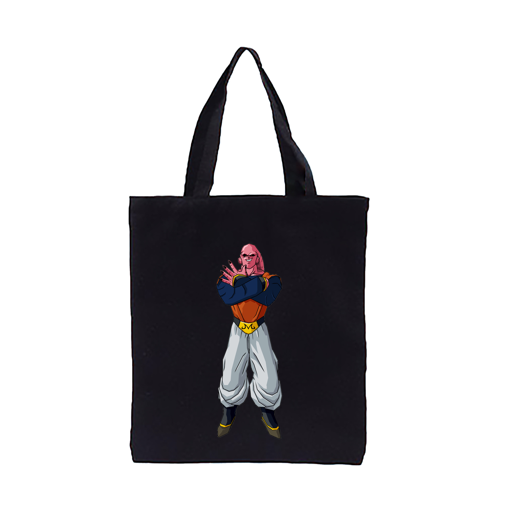 （画像用） ドラゴンボール 魔人ブウ DRAGON BALL Majin Buu 縦型キャンバス生地手提げバッグ　トートバッグ