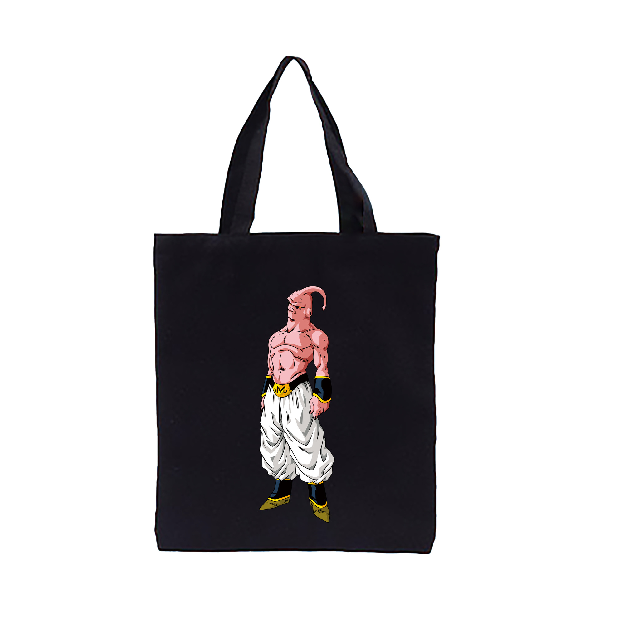 （画像用） ドラゴンボール 魔人ブウ DRAGON BALL Majin Buu 縦型キャンバス生地手提げバッグ　トートバッグ