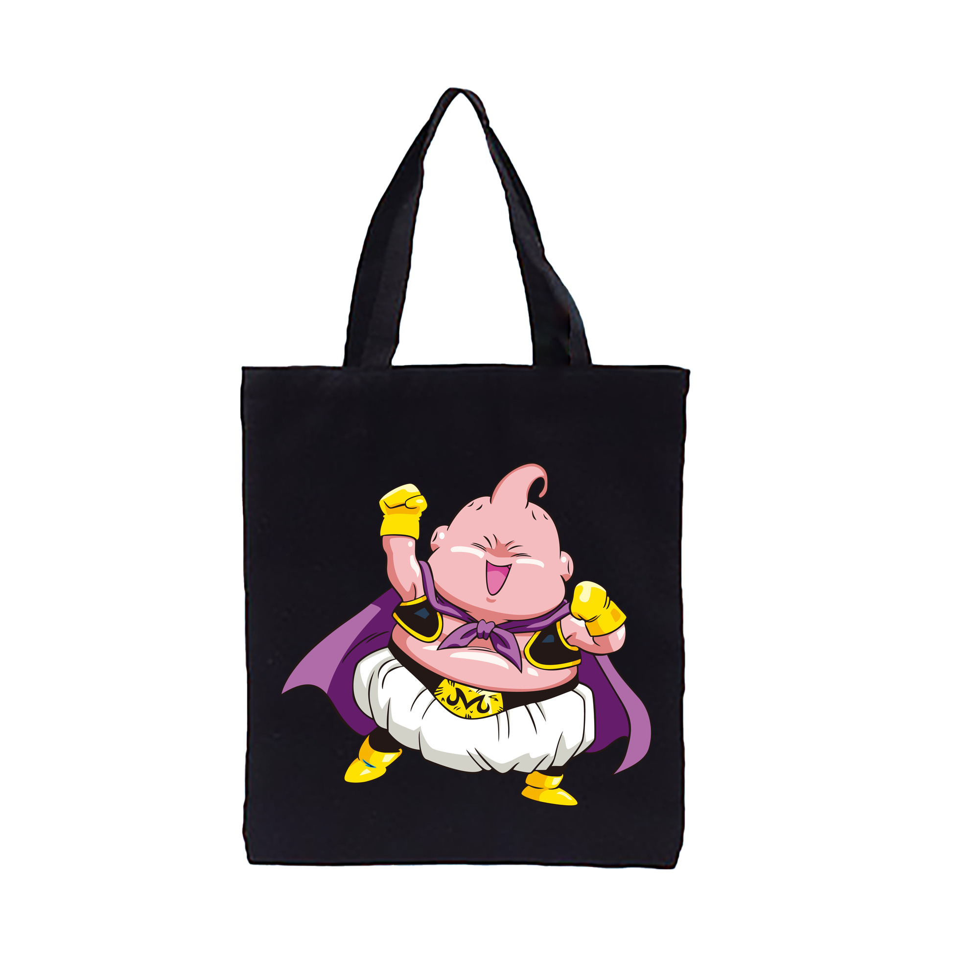 （画像用） ドラゴンボール 魔人ブウ DRAGON BALL Majin Buu 縦型キャンバス生地手提げバッグ　トートバッグ