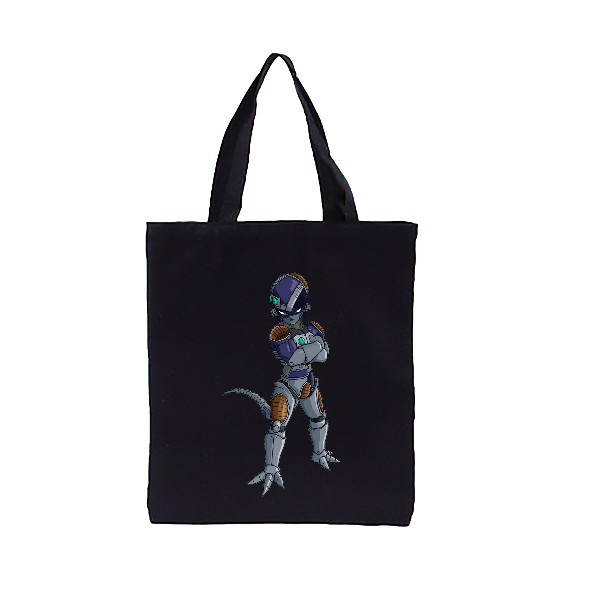 （画像用） ドラゴンボール フリーザ DRAGON BALL Frieza 縦型キャンバス生地手提げバッグ　トートバッグ
