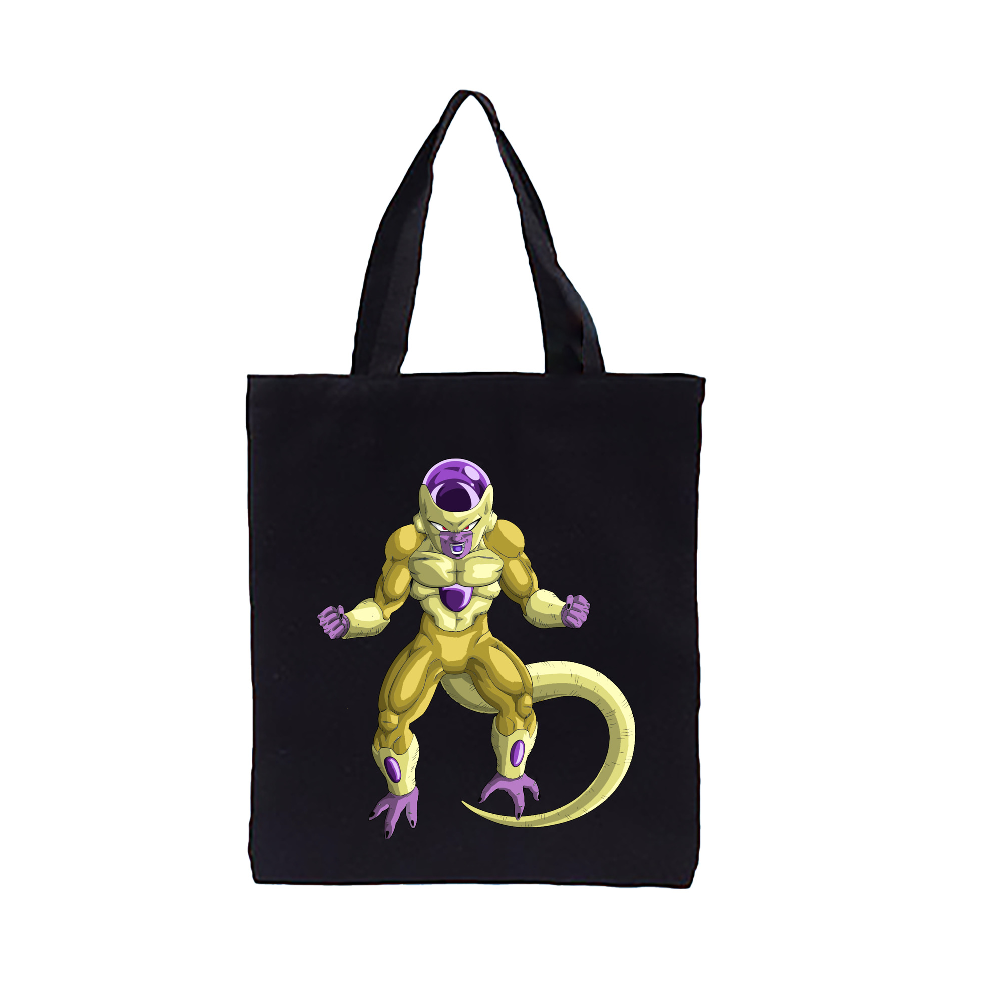 （画像用） ドラゴンボール フリーザ DRAGON BALL Frieza 縦型キャンバス生地手提げバッグ　トートバッグ