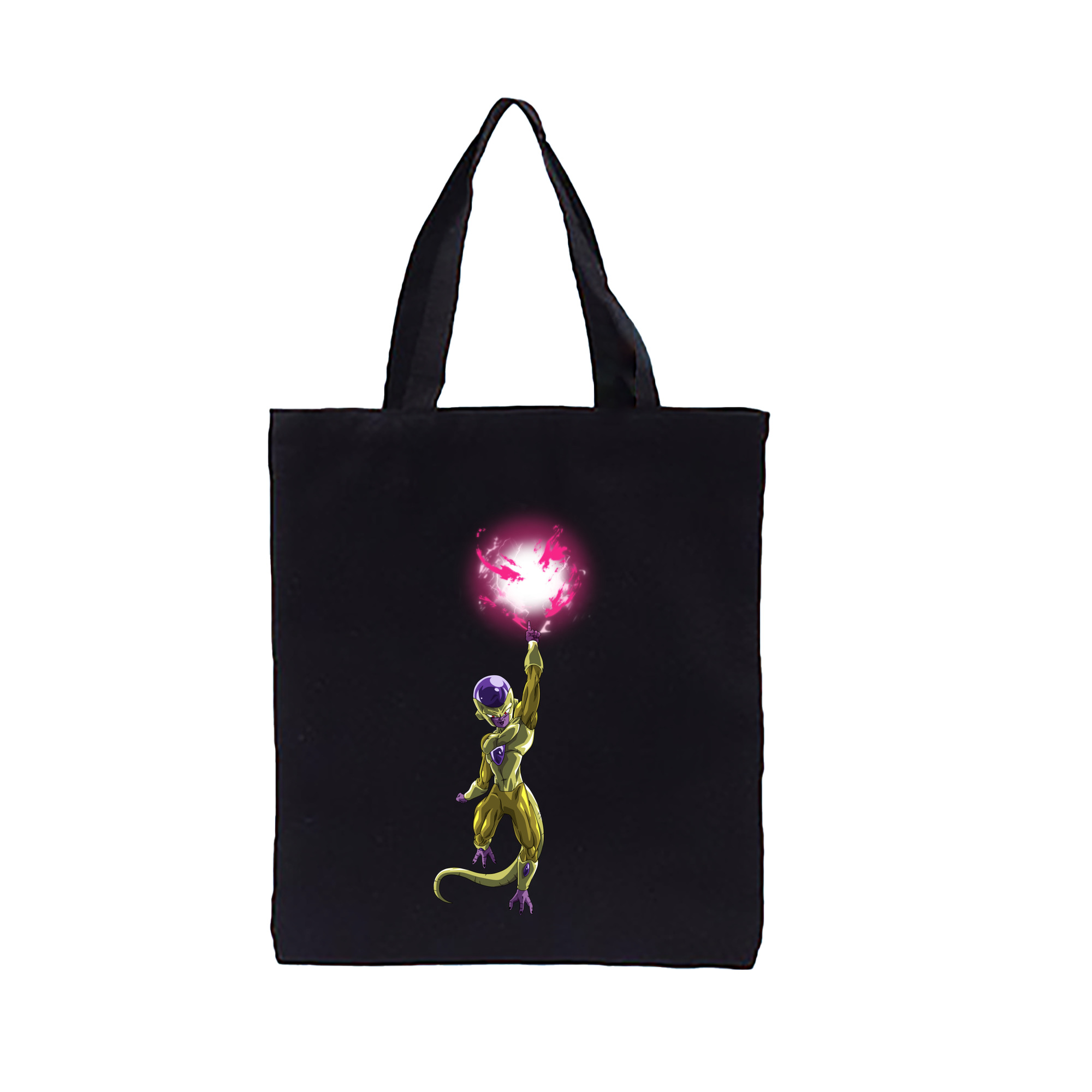 （画像用） ドラゴンボール フリーザ DRAGON BALL Frieza 縦型キャンバス生地手提げバッグ　トートバッグ