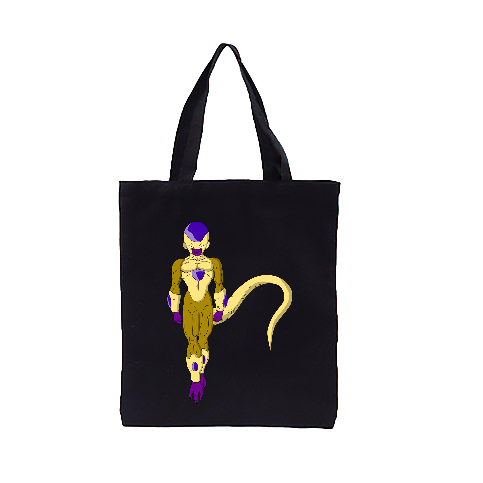 （画像用） ドラゴンボール フリーザ DRAGON BALL Frieza 縦型キャンバス生地手提げバッグ　トートバッグ